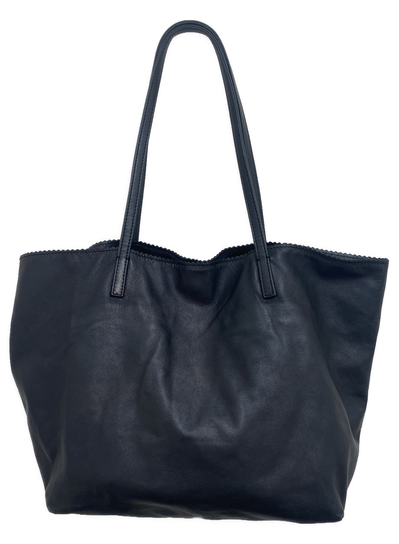 中古・古着通販】LOEWE (ロエベ) ナッパレザーバッグ ブラック サイズ 