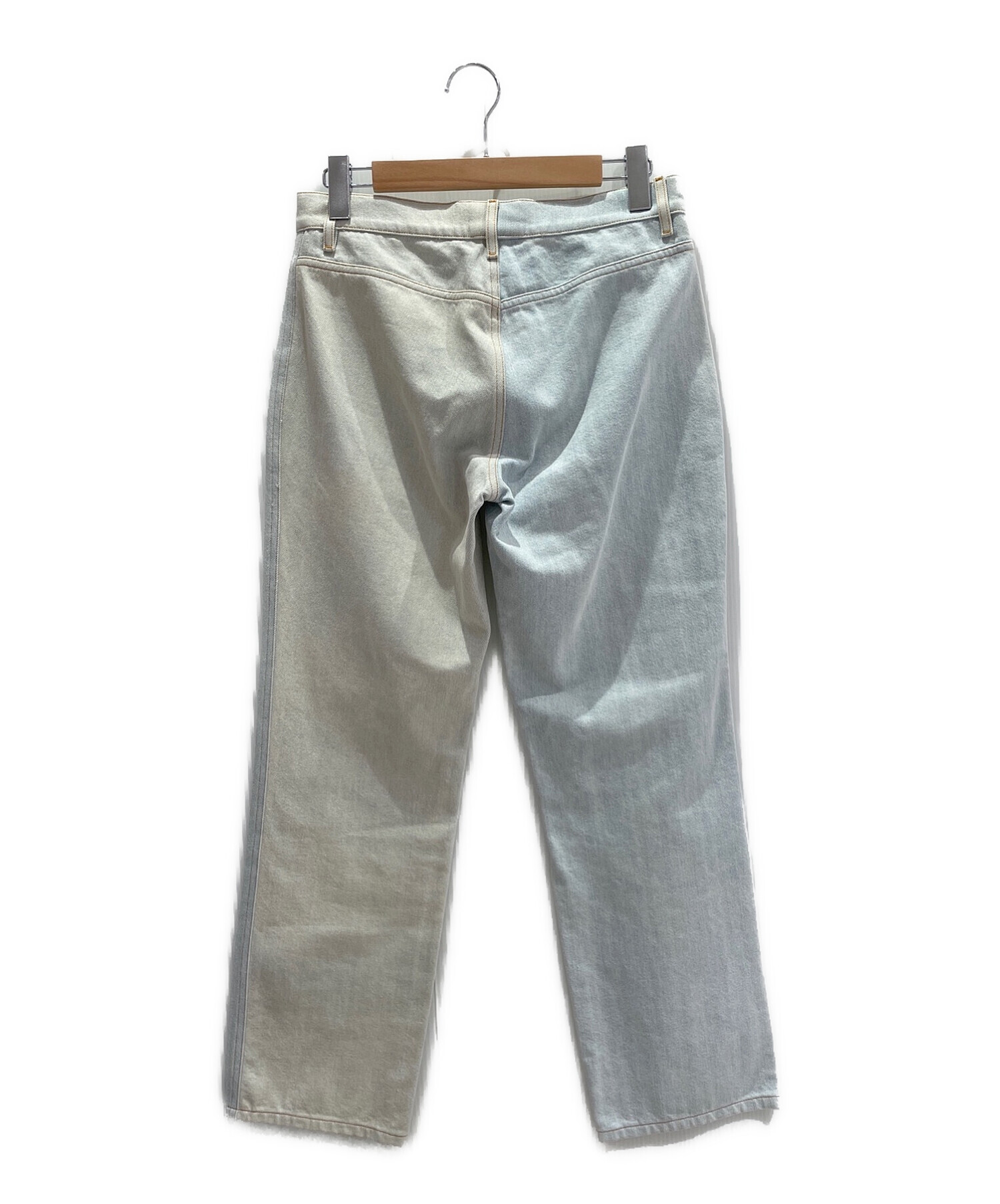 シャネル　パンツ　新品未使用品 中古・古着通販】CHANEL (シャネル) バイカラーデニムパンツ サイズ:40