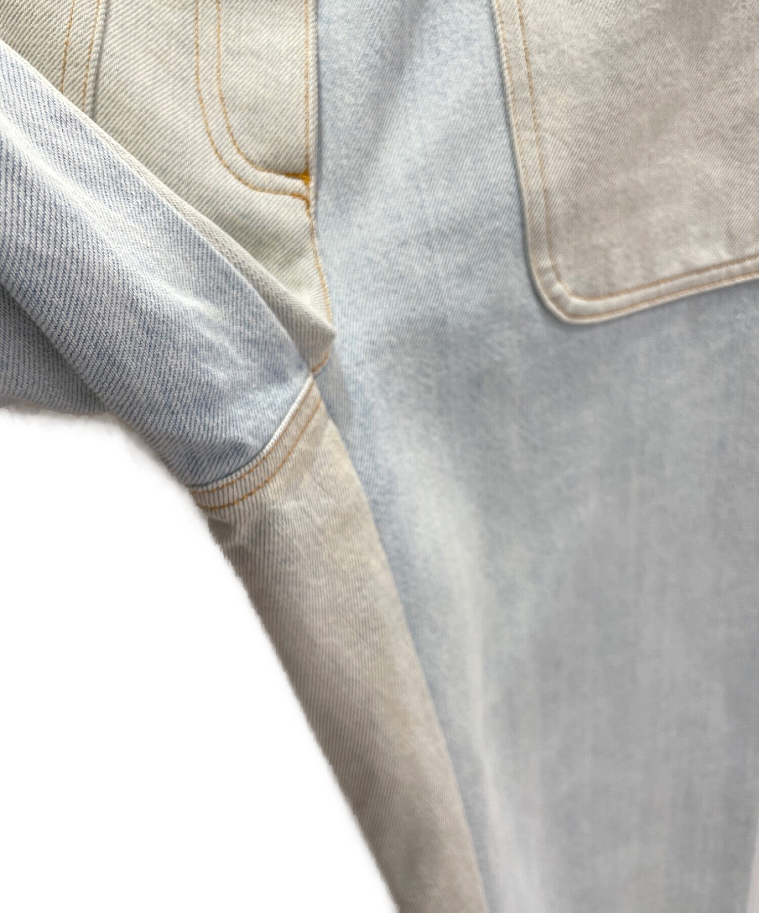 シャネル　パンツ　新品未使用品 中古・古着通販】CHANEL (シャネル) バイカラーデニムパンツ サイズ:40