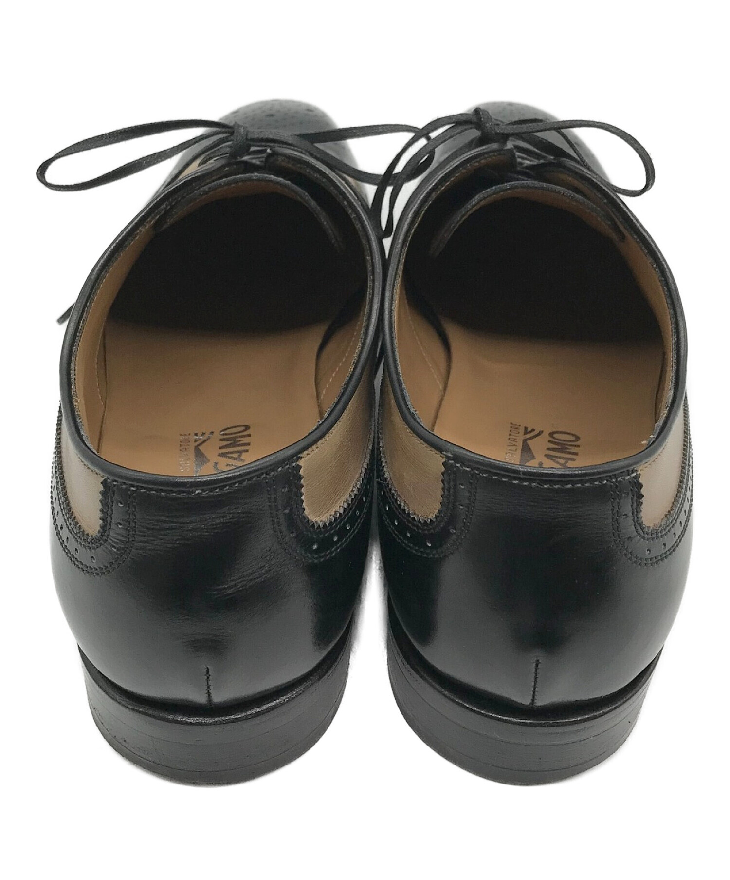 【未使用に近い】 Salvatore Ferragamo サドルシューズ 革靴 中古・古着通販】Salvatore Ferragamo (サルヴァトーレ フェラガモ