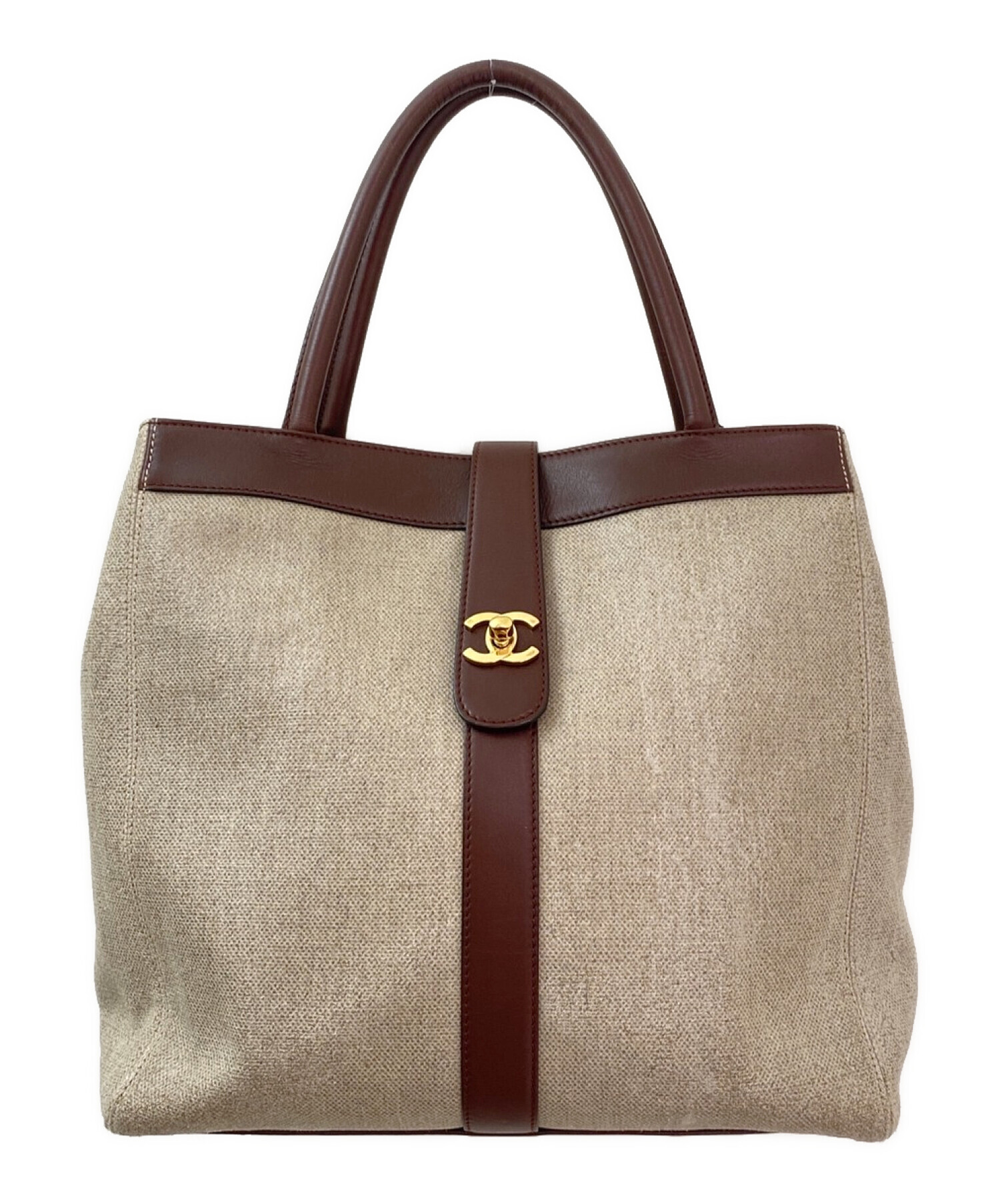 中古・古着通販】CHANEL (シャネル) ココマークレザートートバッグ