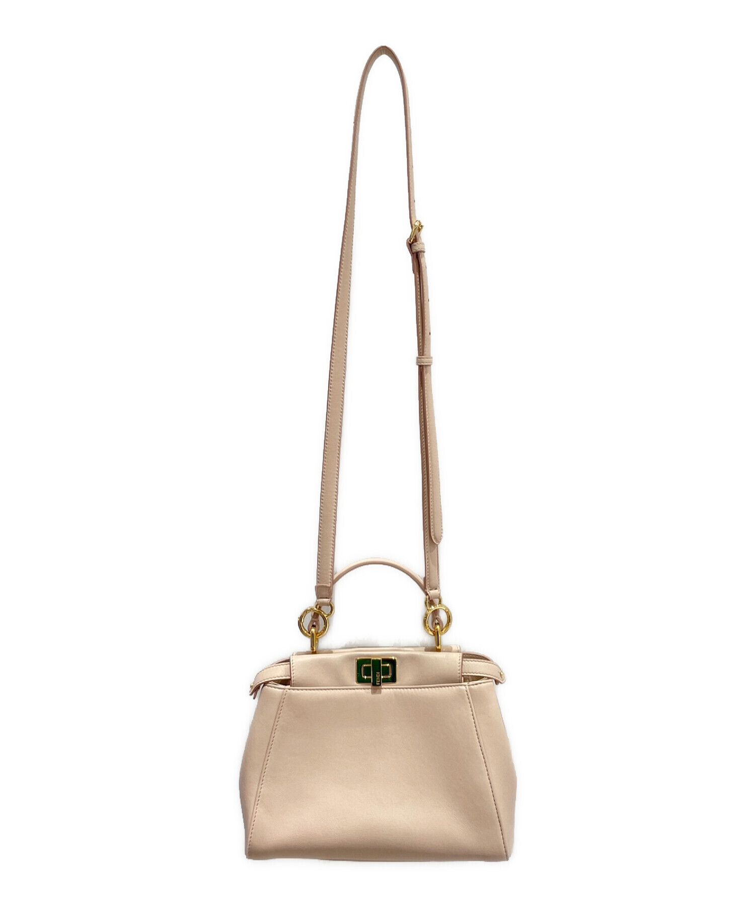 中古・古着通販】FENDI (フェンディ) ピーカブーミニ ベージュ サイズ