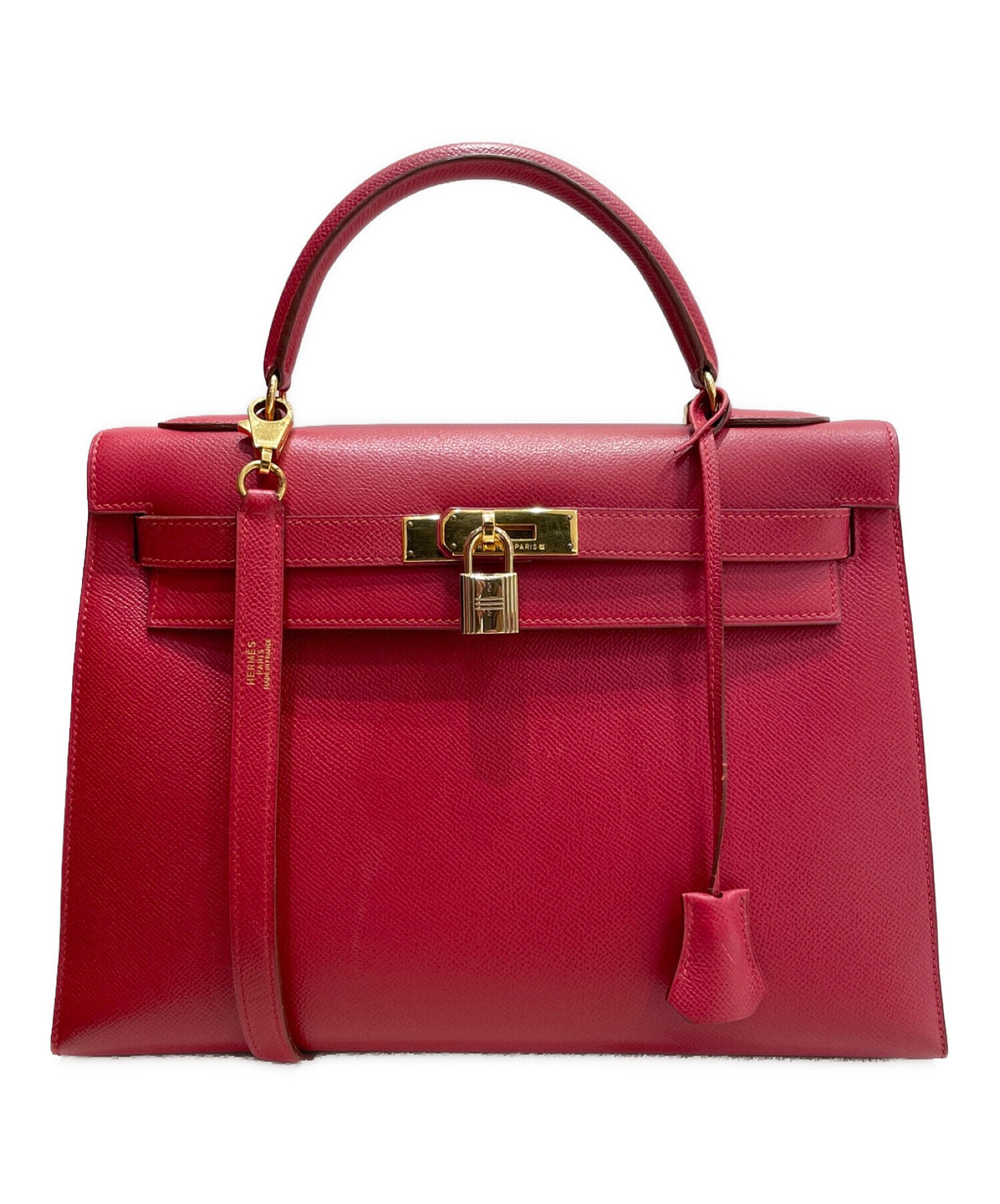 中古・古着通販】HERMES (エルメス) ケリー32 レッド サイズ:32