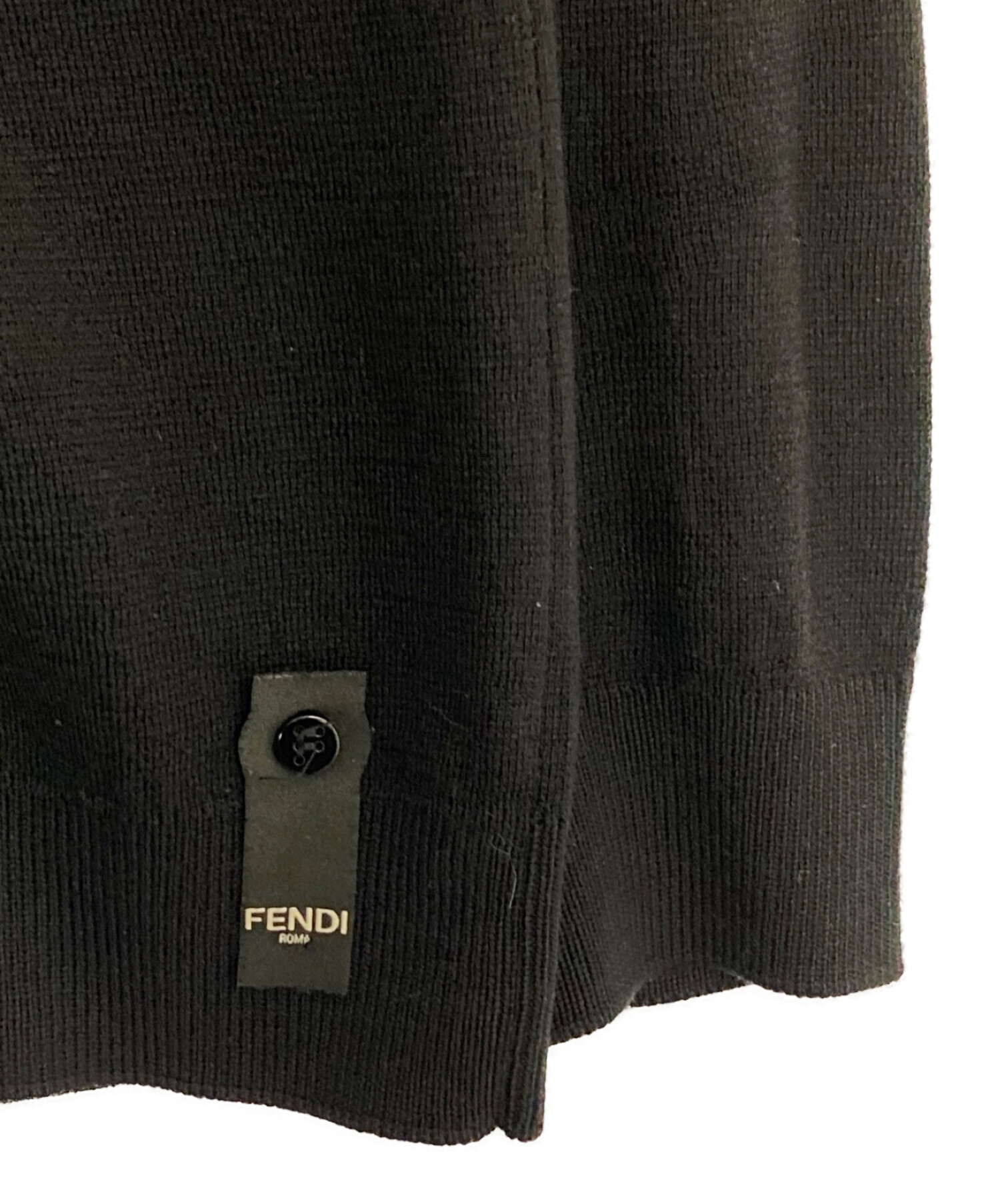 中古・古着通販】FENDI (フェンディ) ポケットFFロゴボアクルーネック 