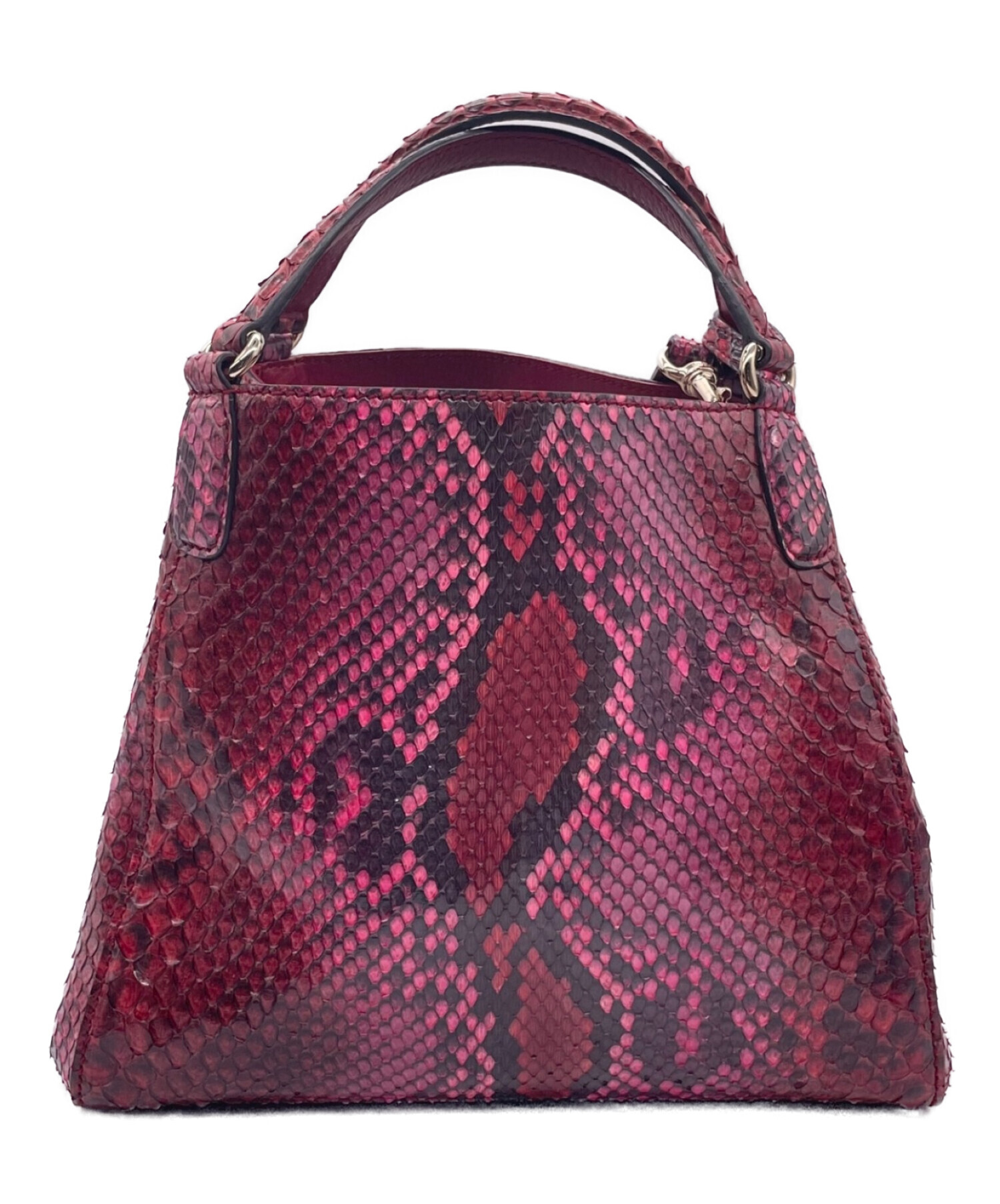 中古・古着通販】GUCCI (グッチ) ソーホー パイソンショルダー 
