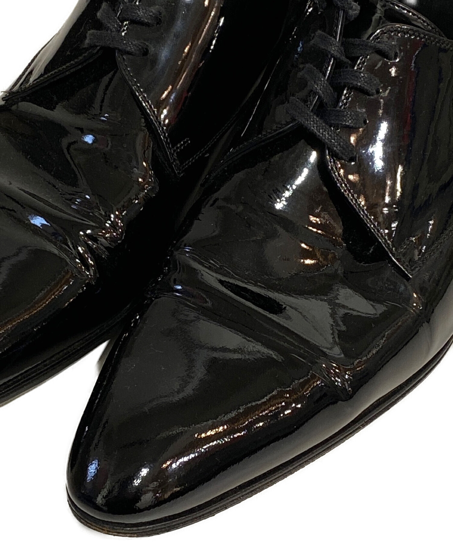 中古・古着通販】DIOR HOMME (ディオール オム) パテントレザー 
