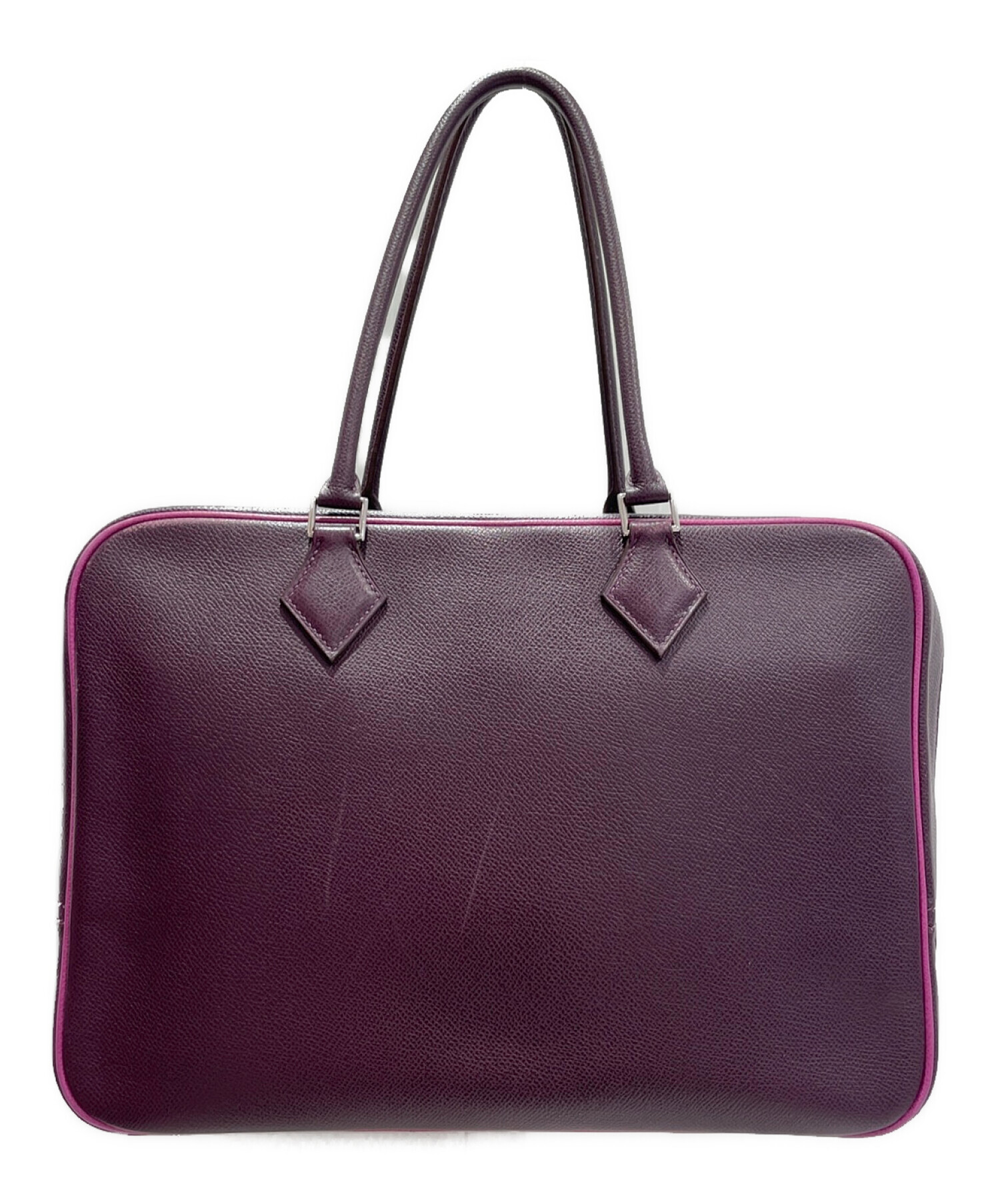 中古・古着通販】HERMES (エルメス) プリュム32 レザン×シクラメン