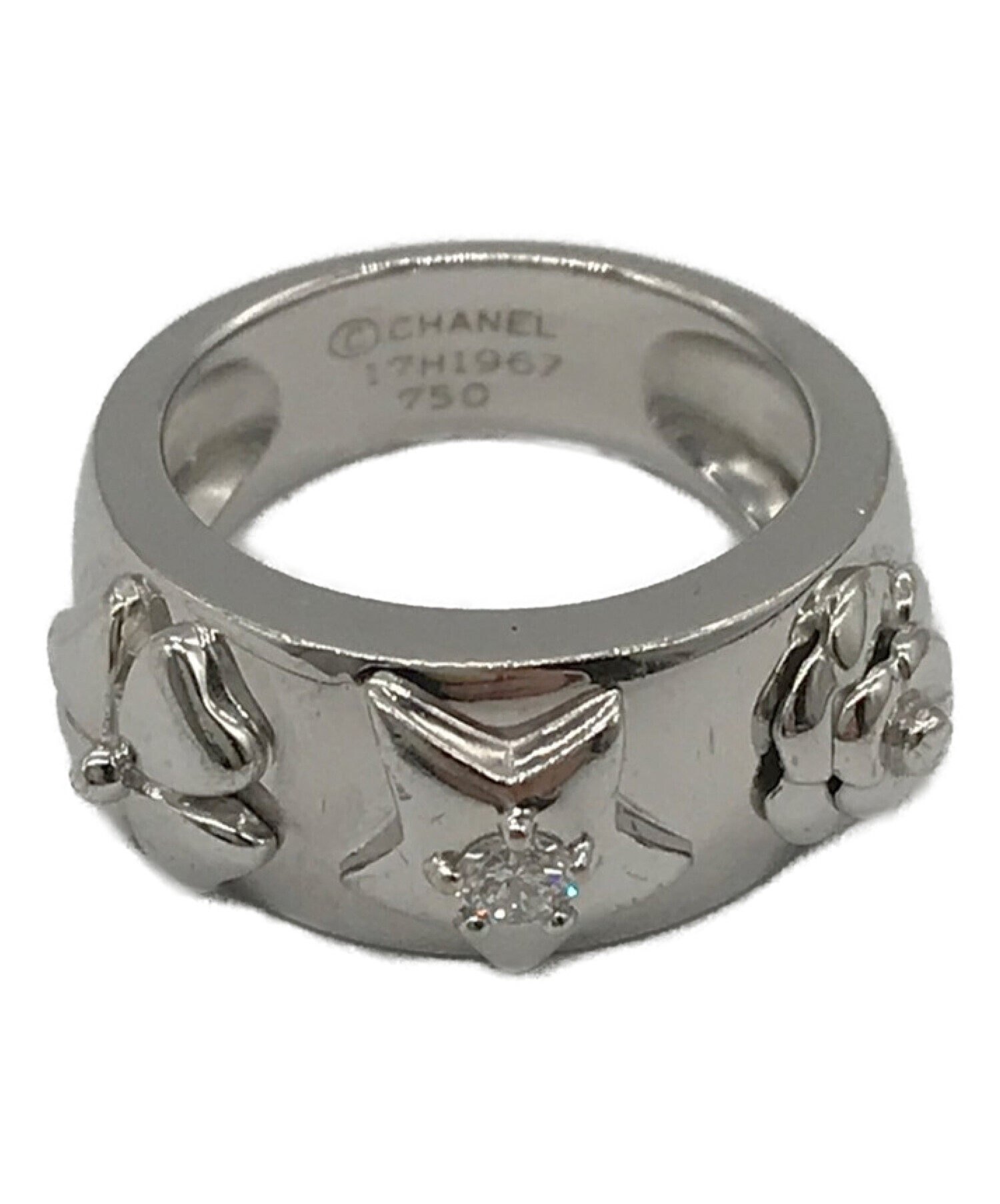 中古・古着通販】CHANEL (シャネル) 3シンボルアイコンリング