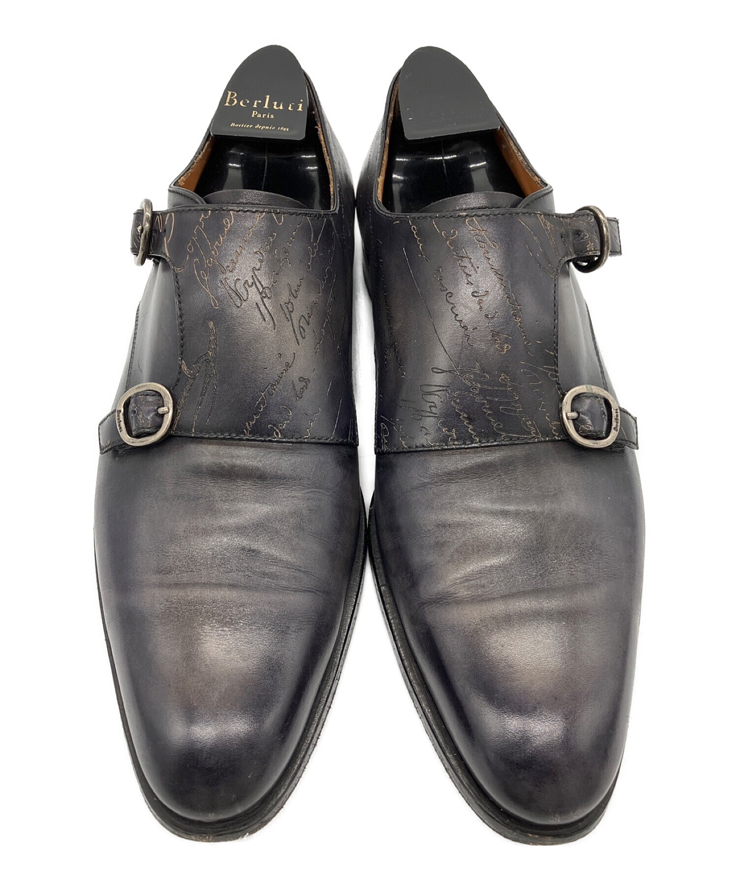中古・古着通販】Berluti (ベルルッティ) ダブルモンクトラップレザー