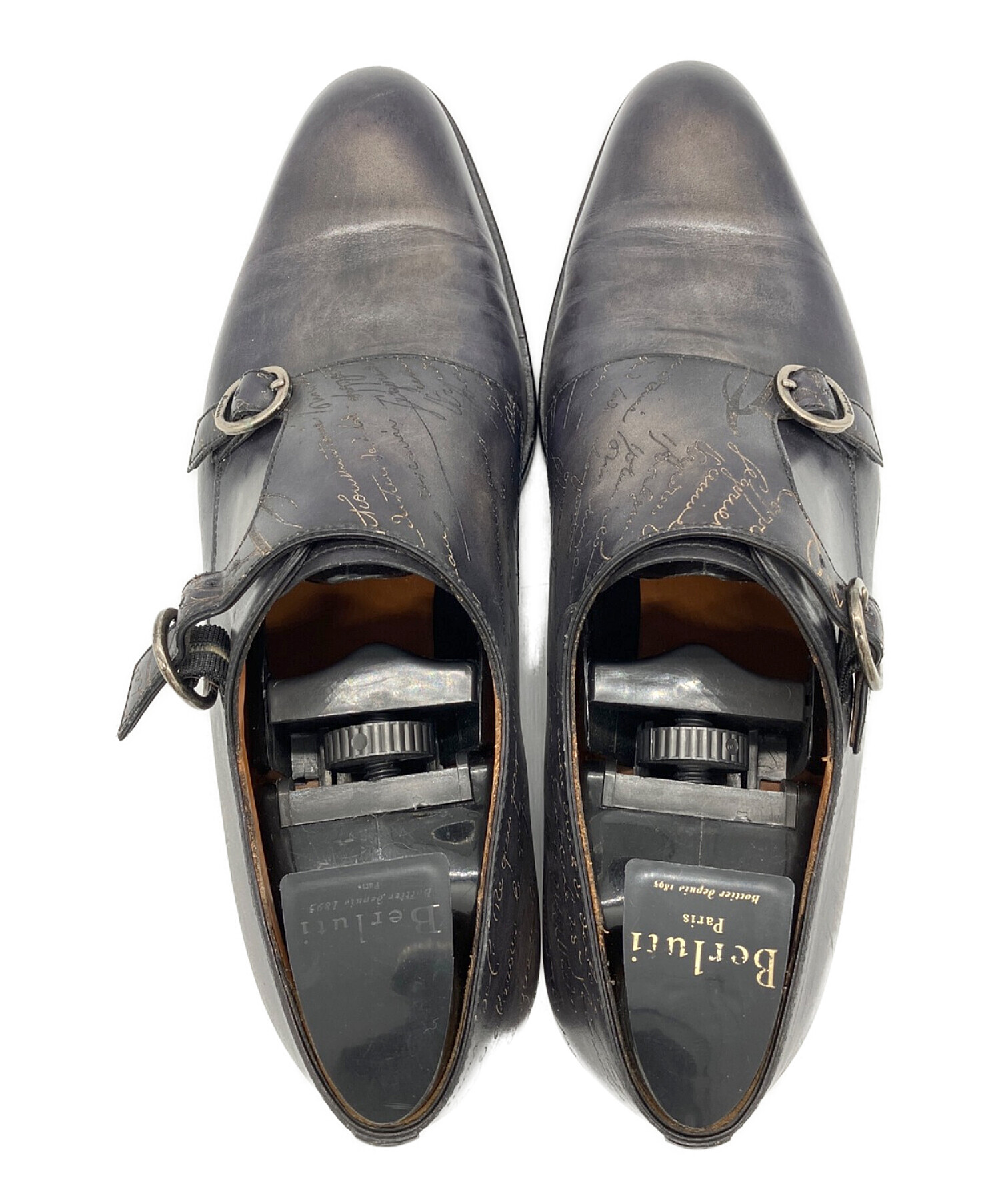 中古・古着通販】Berluti (ベルルッティ) ダブルモンクトラップレザー