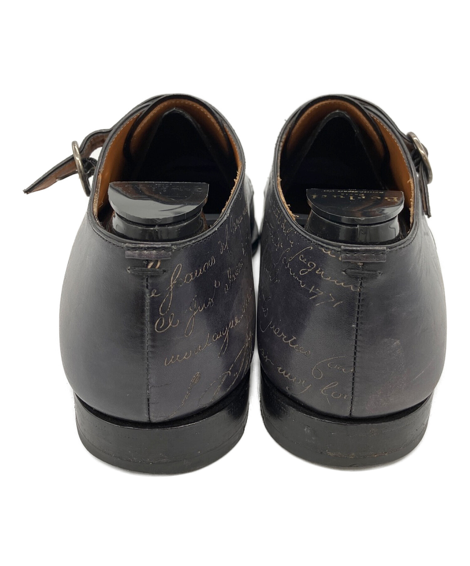 中古・古着通販】Berluti (ベルルッティ) ダブルモンクトラップレザー