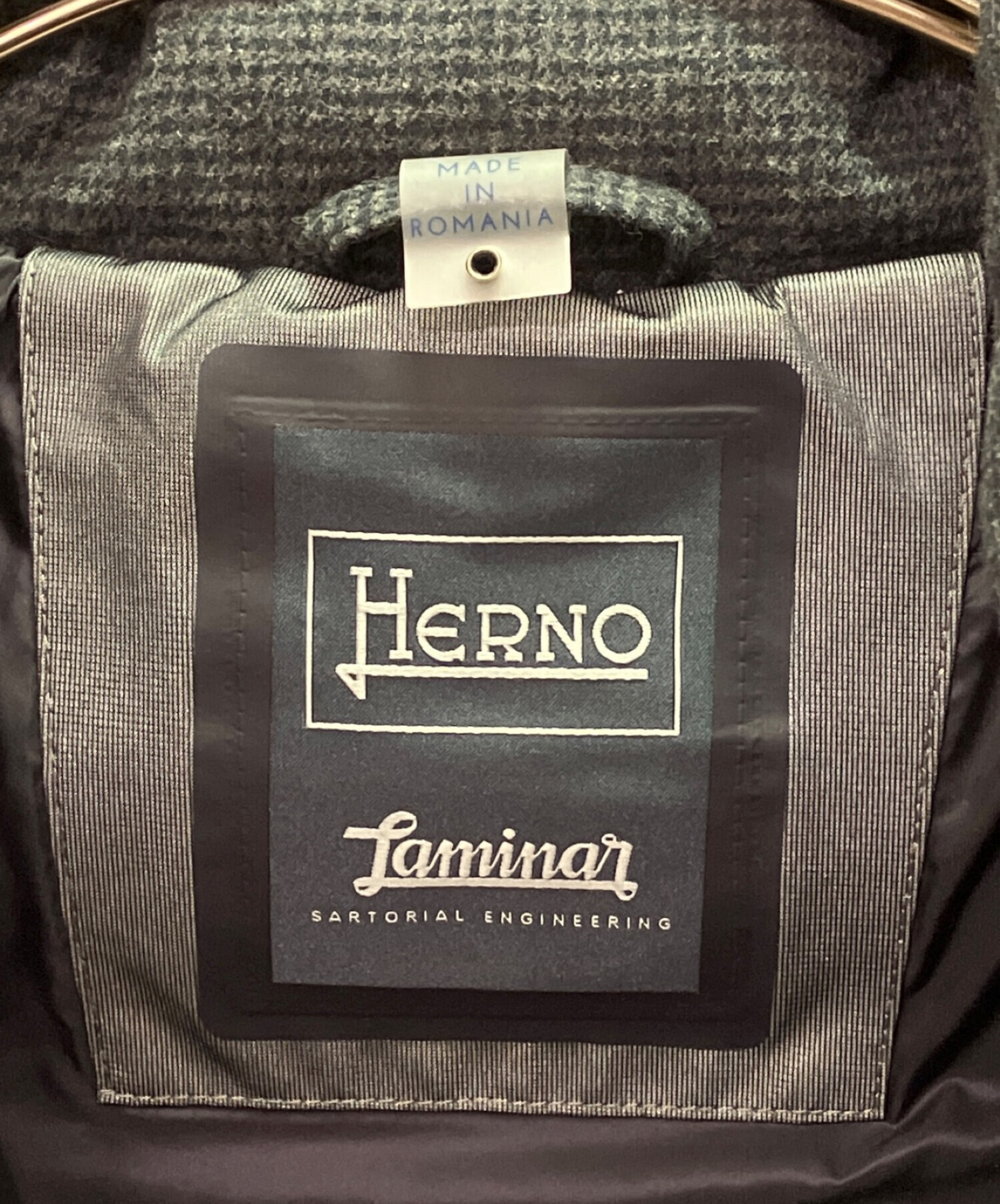 中古・古着通販】HERNO (ヘルノ) ダウンコート グレー サイズ:50 