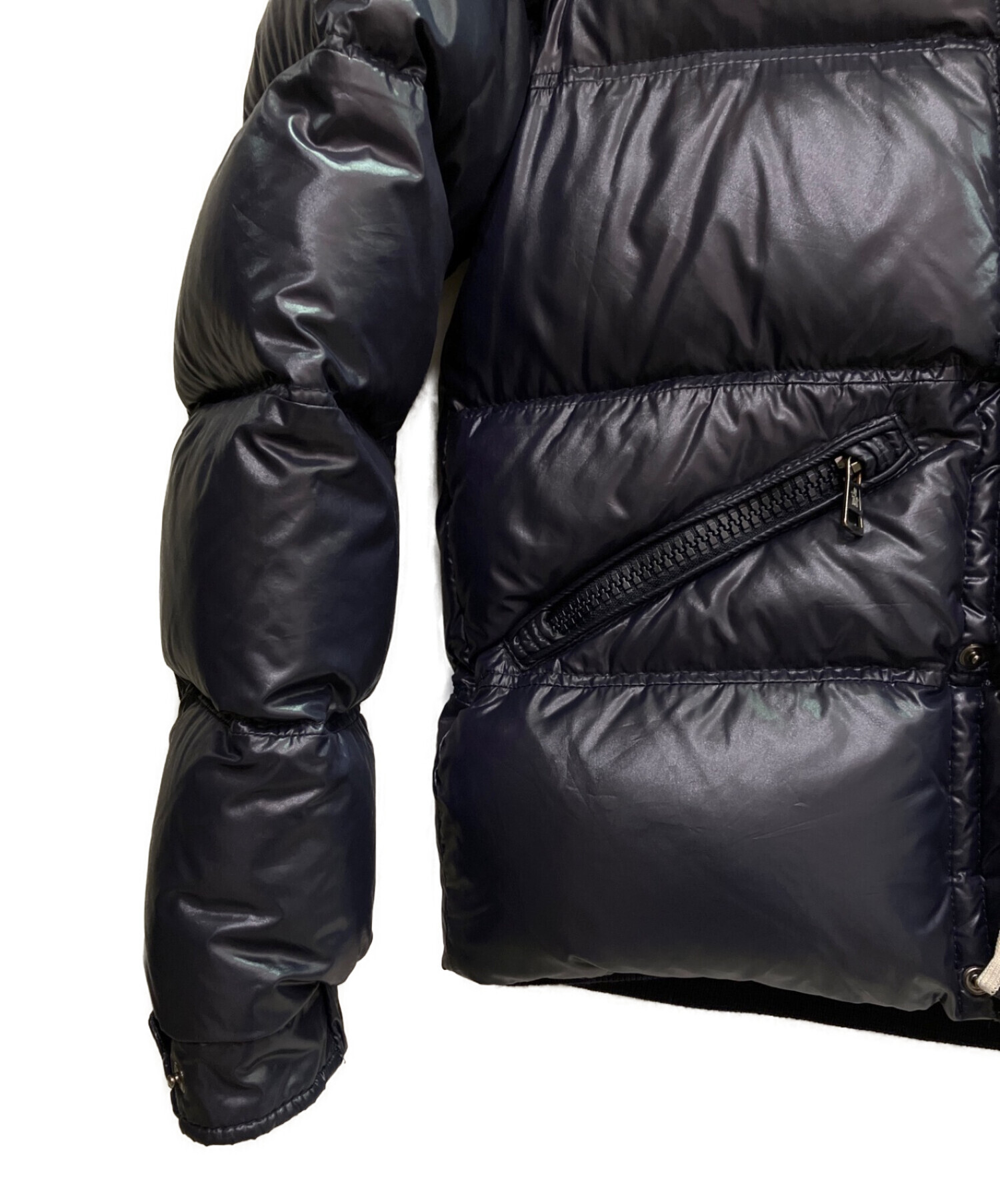 中古・古着通販】MONCLER (モンクレール) ダウンジャケット ネイビー 
