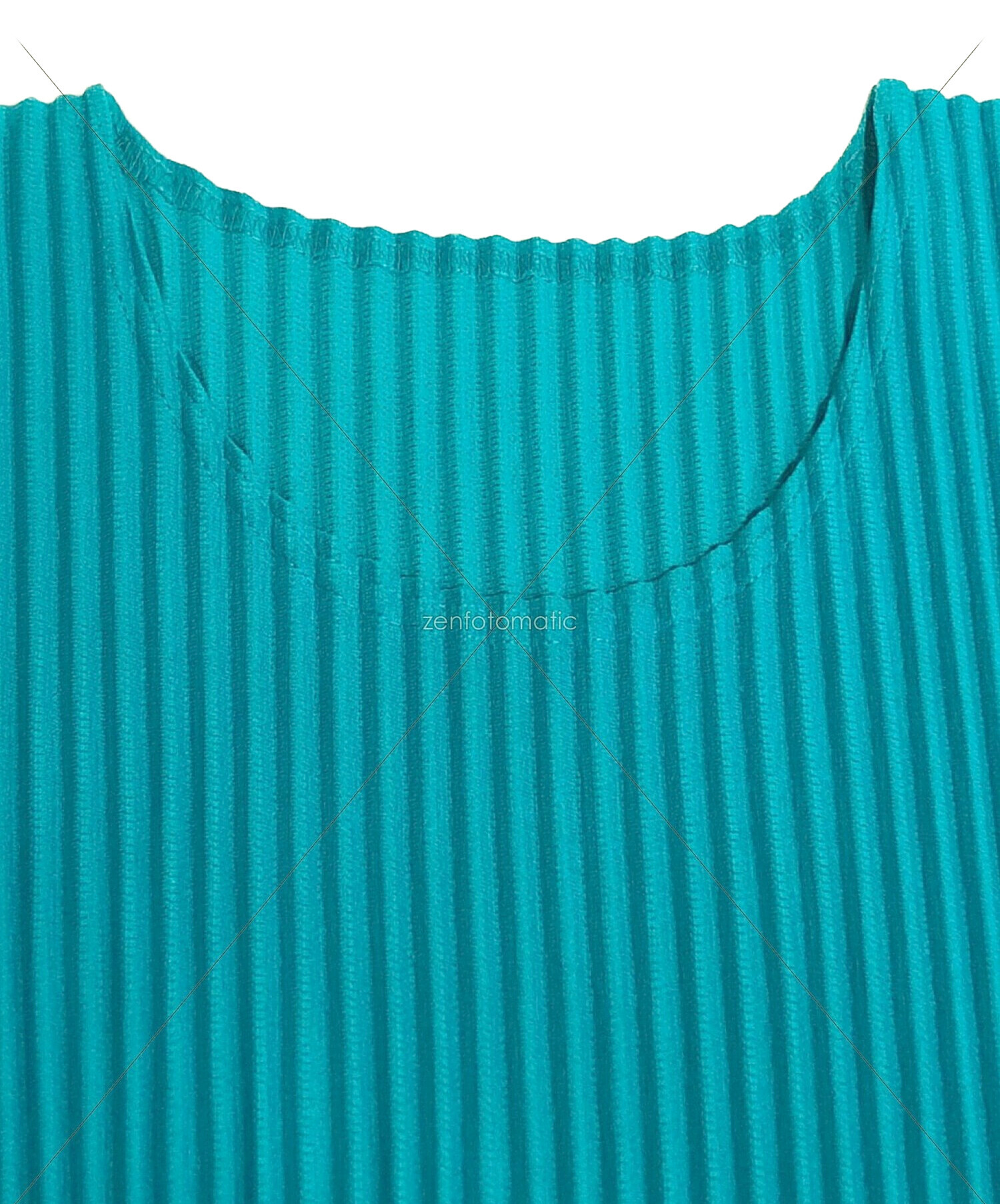 オムプリッセ 半袖カットソー 水色 サイズ2 - ISSEY MIYAKE - 美品 
