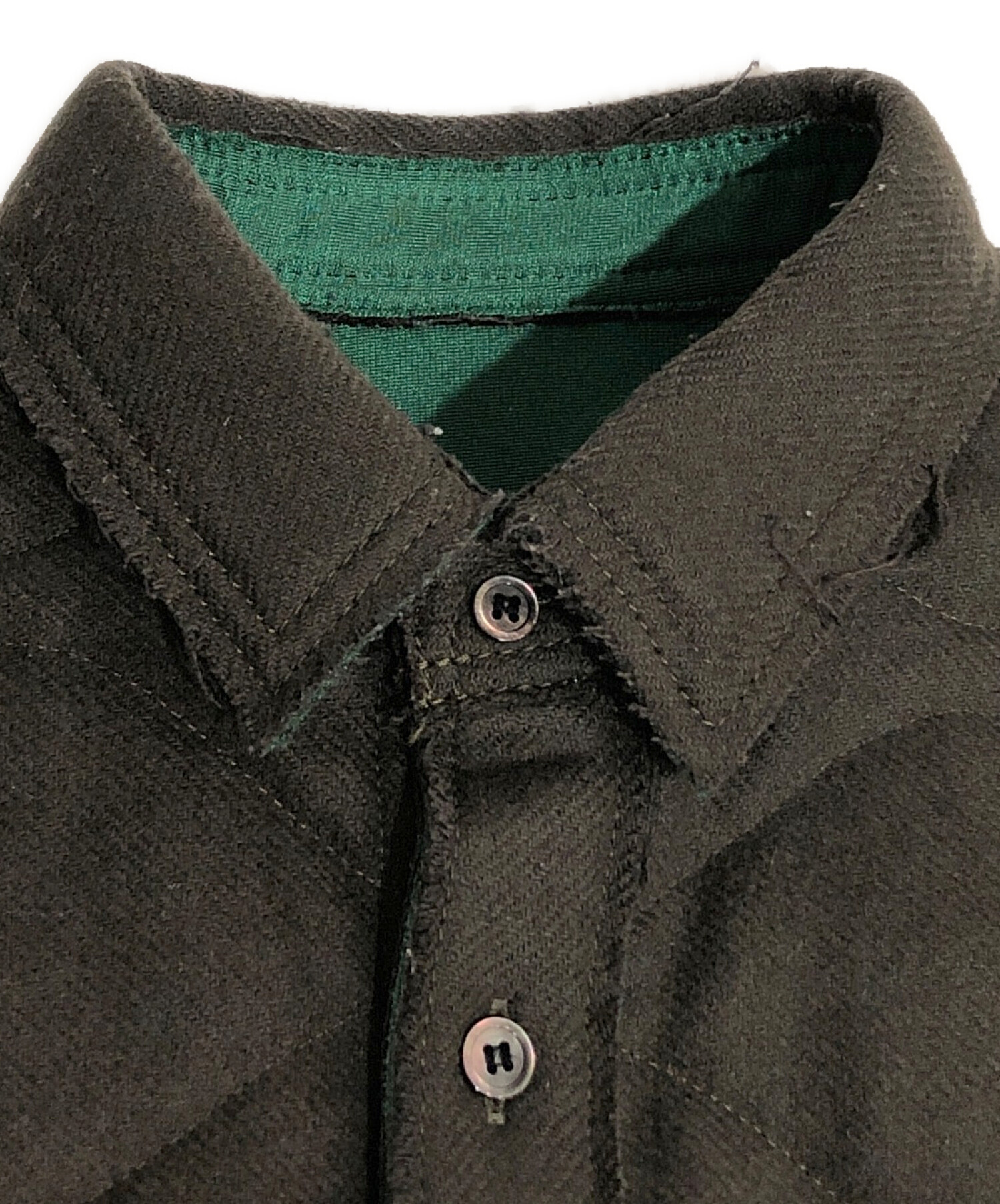 中古・古着通販】sacai (サカイ) ウールキルティングシャツジャケット 