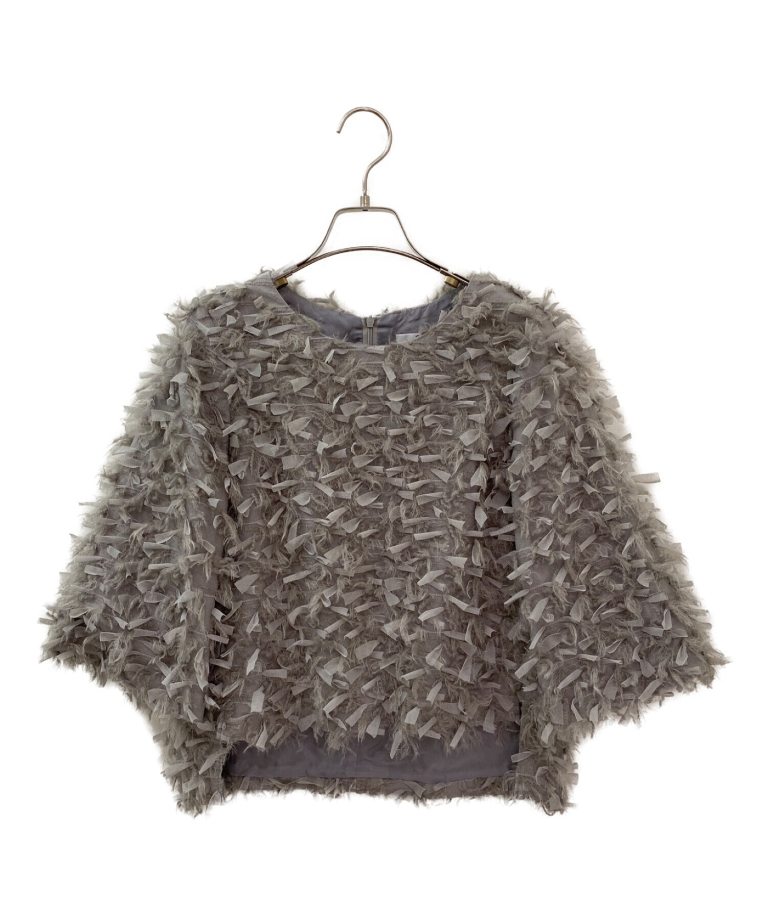 Plage: 新品タグ付ポンチョブラウス グレー Plage - plage ポンチョ