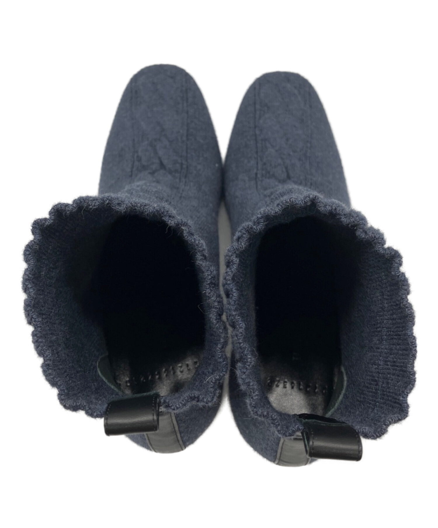 中古・古着通販】HERMES (エルメス) ニットブーツ ヴォルヴェール