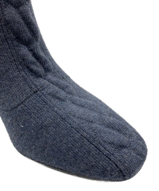 【新品未使用品】 エルメス HERMESニットブーツ ヴォルベール HERMES（エルメス） ショートブーツ ヴォルヴェール 60 ウッド/ニット