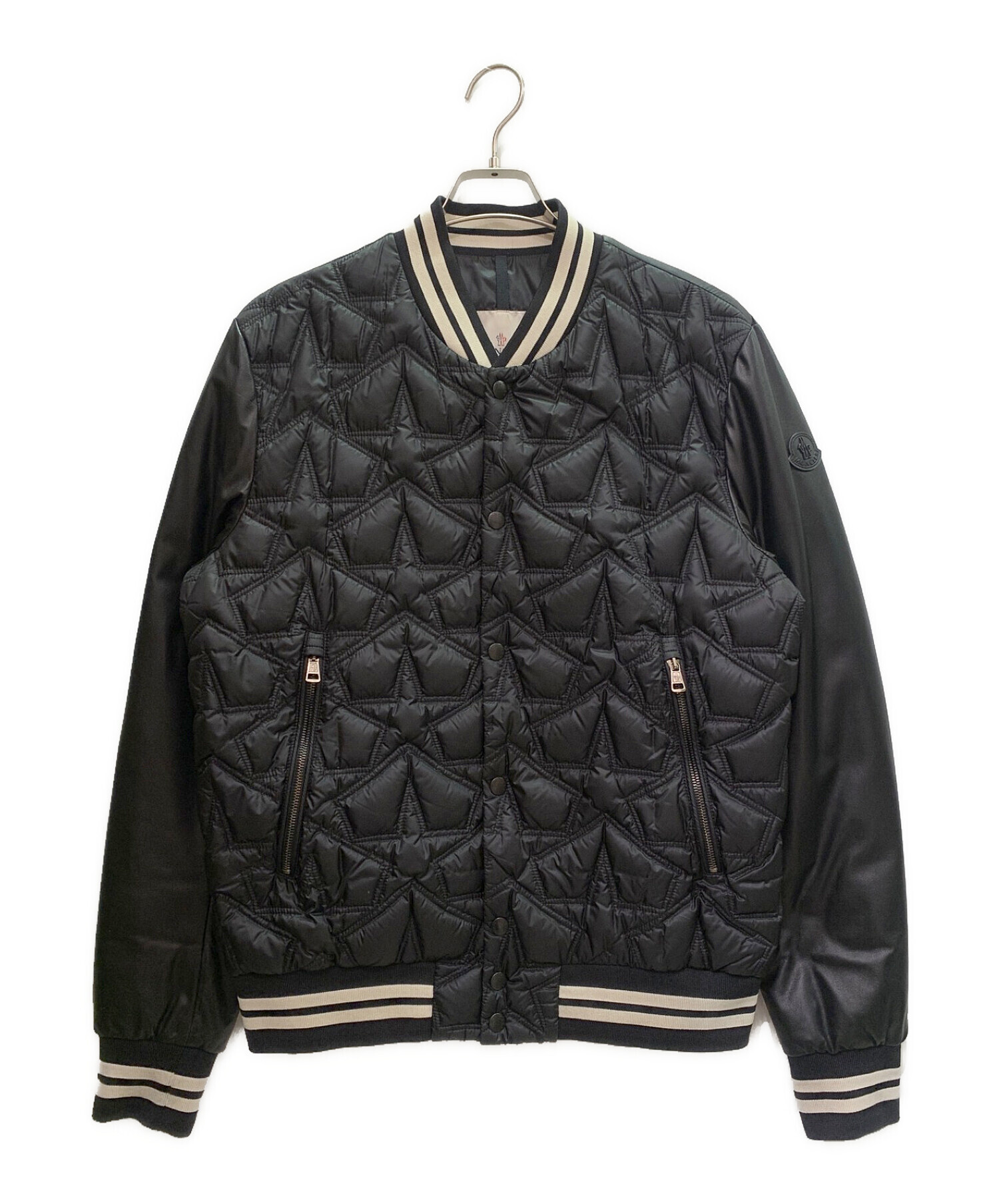 HIRONDELLE GIUBBOTTO ダウンジャケット 中古・古着通販】MONCLER (モンクレール) AUBURN GIUBBOTTO ブラック