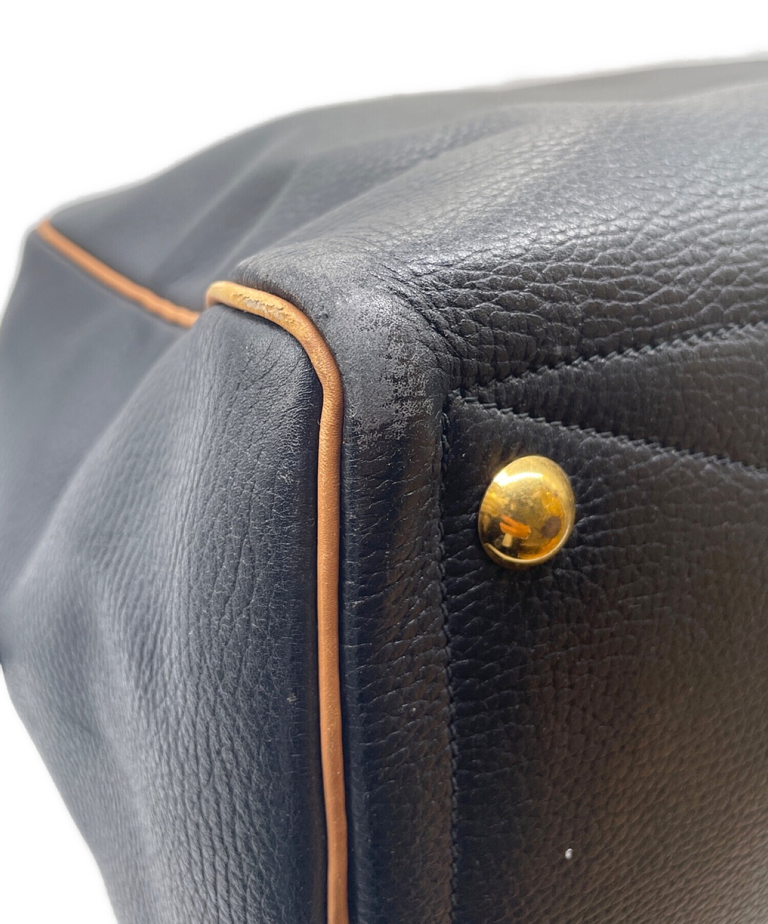 中古・古着通販】HERMES (エルメス) ヴィクトリア43 ブラック サイズ