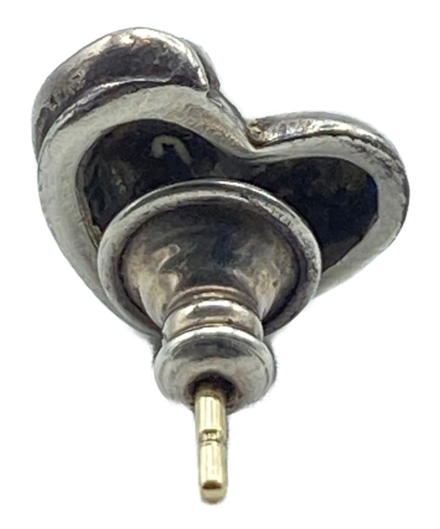 CHROME HEARTSクロムハーツSTUD HEART ハートスタッドピアス 中古品