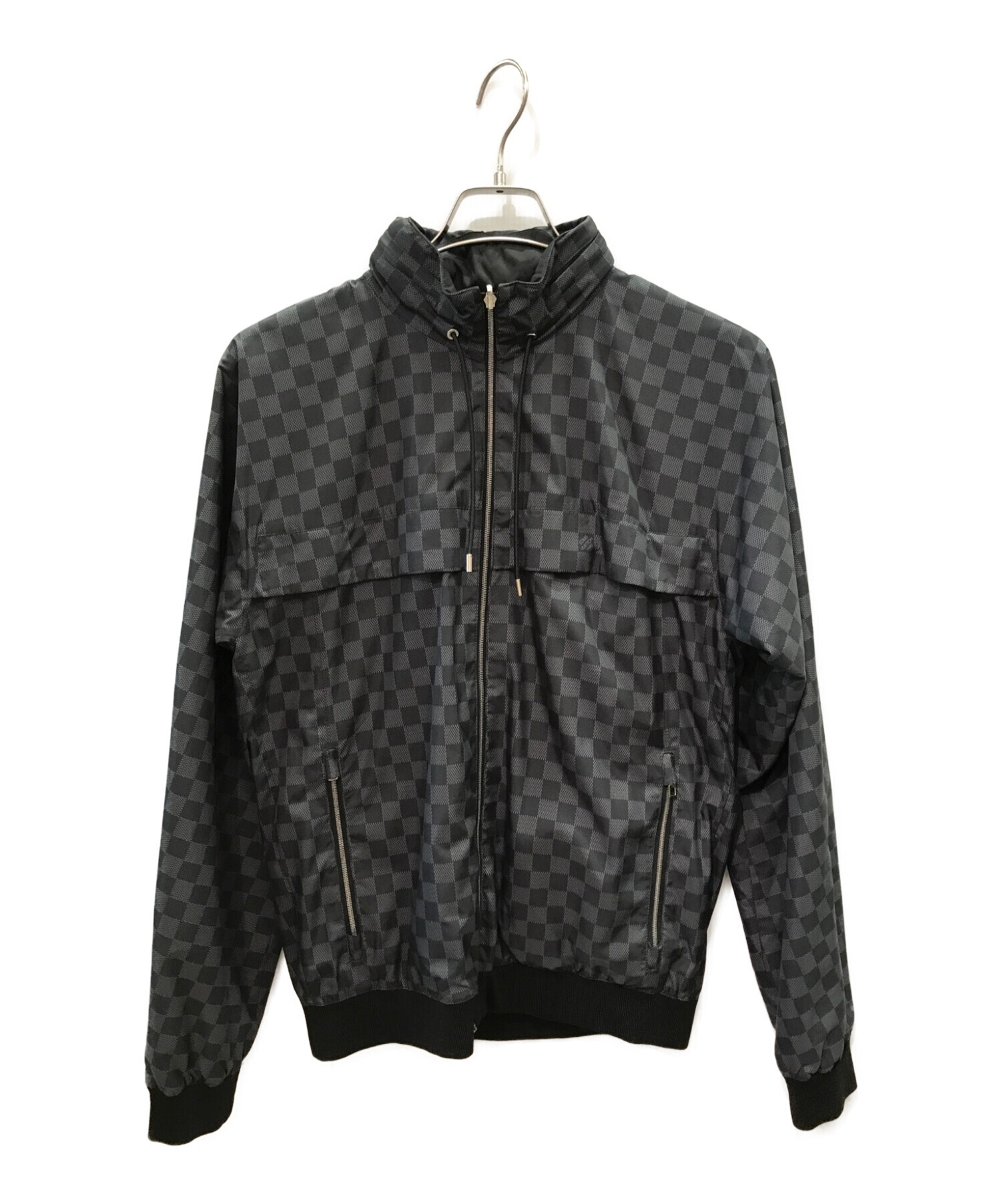 【専用】Louis Vuitton ブラック ジャケット 中古・古着通販】LOUIS VUITTON (ルイ ヴィトン) ダミエグラフィット