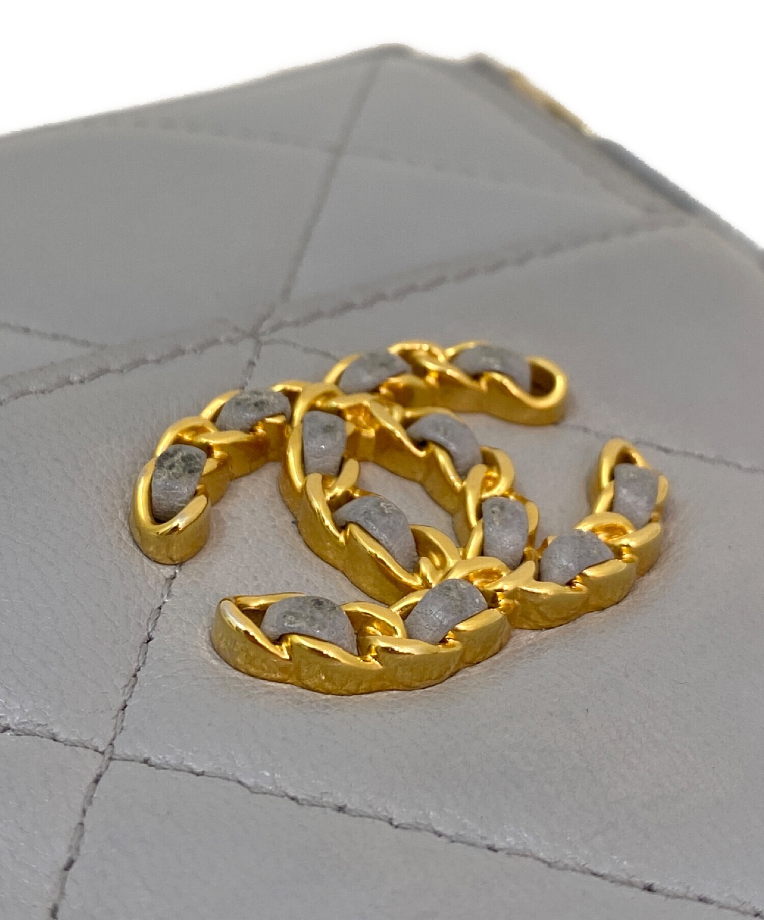 中古・古着通販】CHANEL (シャネル) フラグメントケース ライトグレー 