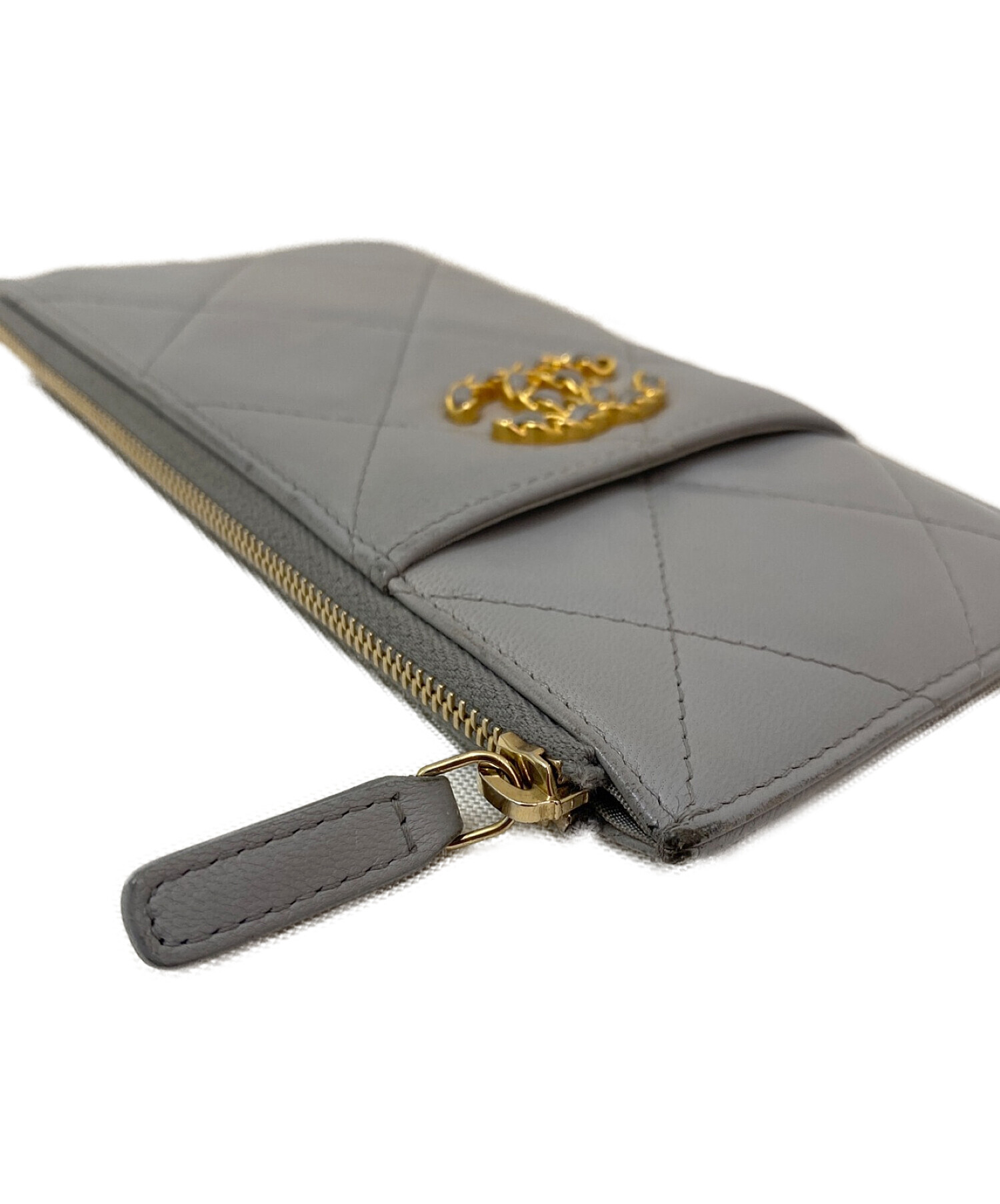 中古・古着通販】CHANEL (シャネル) フラグメントケース ライトグレー