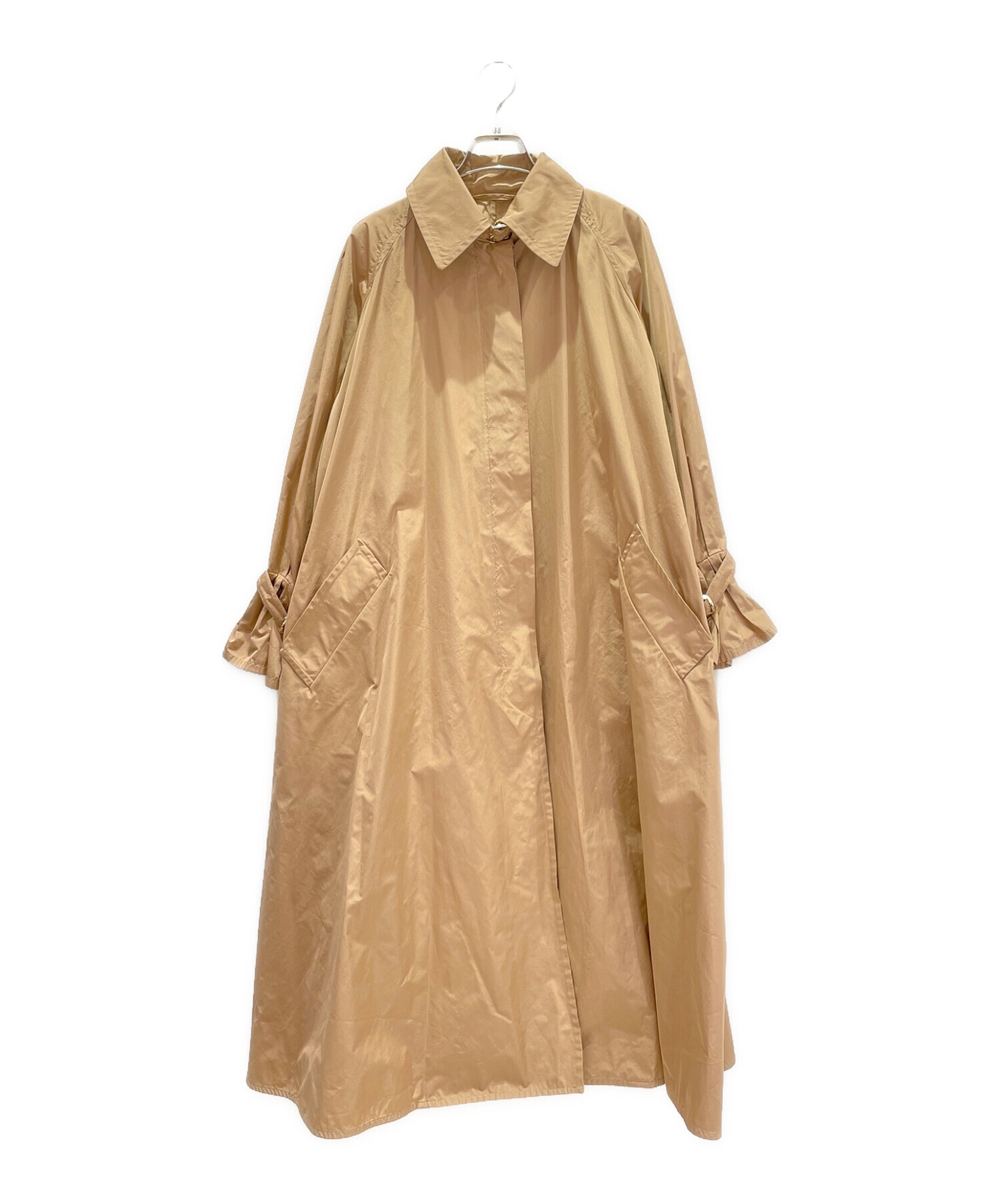 中古・古着通販】MaxMara (マックスマーラ) タフタトレンチコート