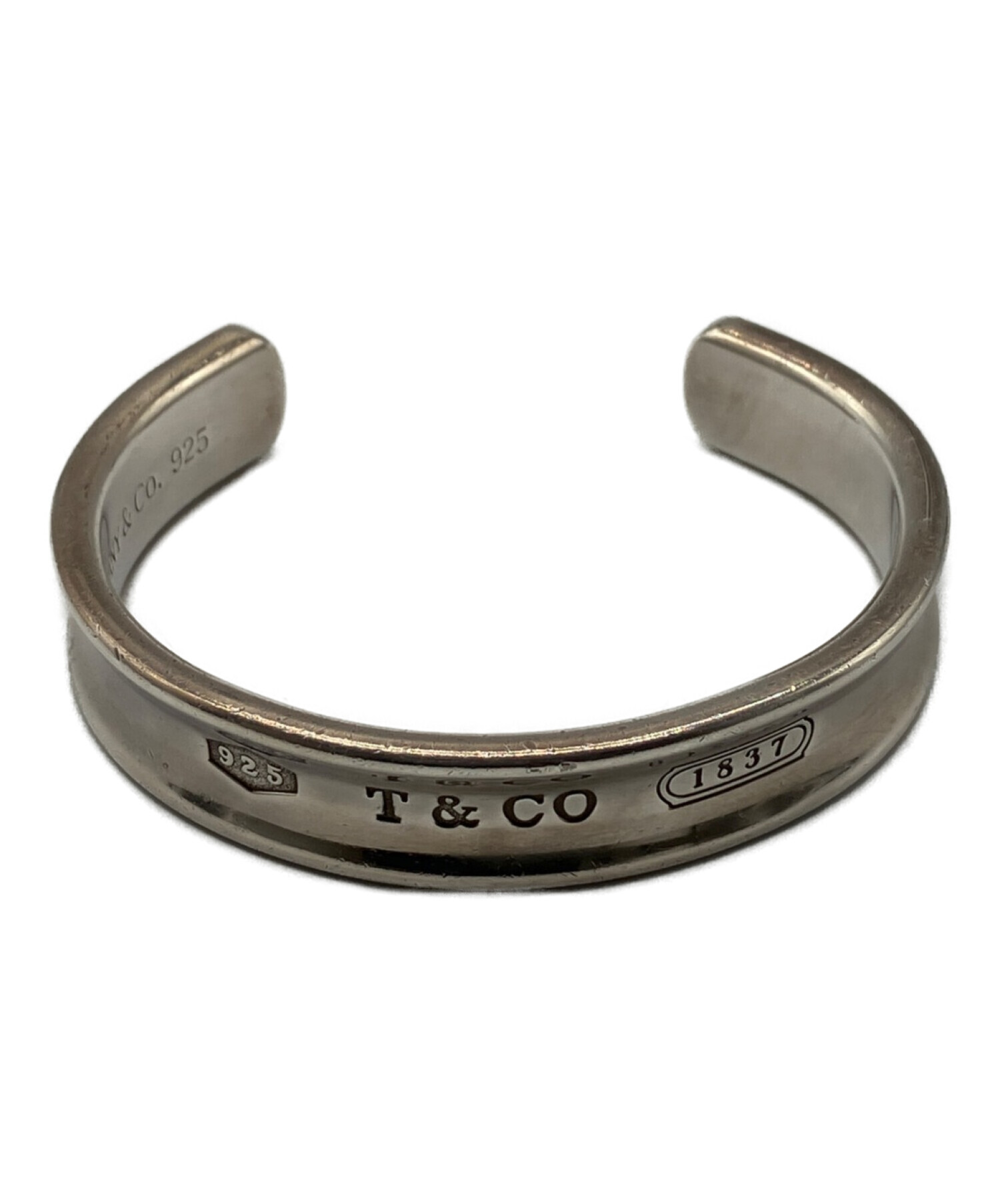 c483 ティファニー　1837 バングル 925 ブレスレット　1997 中古・古着通販】TIFFANY & Co. (ティファニー) 1837シルバー