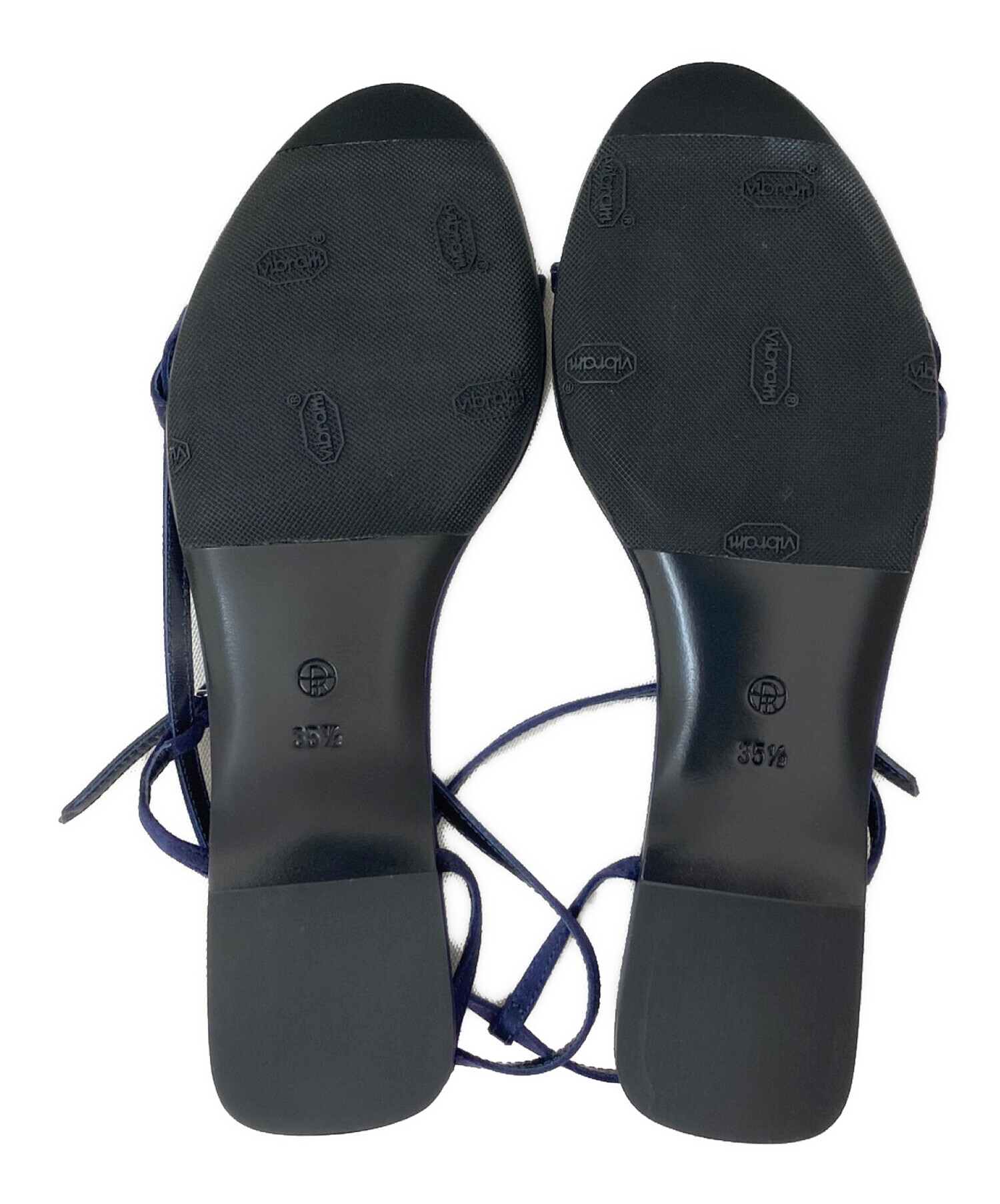 箱付き】THE ROW Flat Leather Sandals