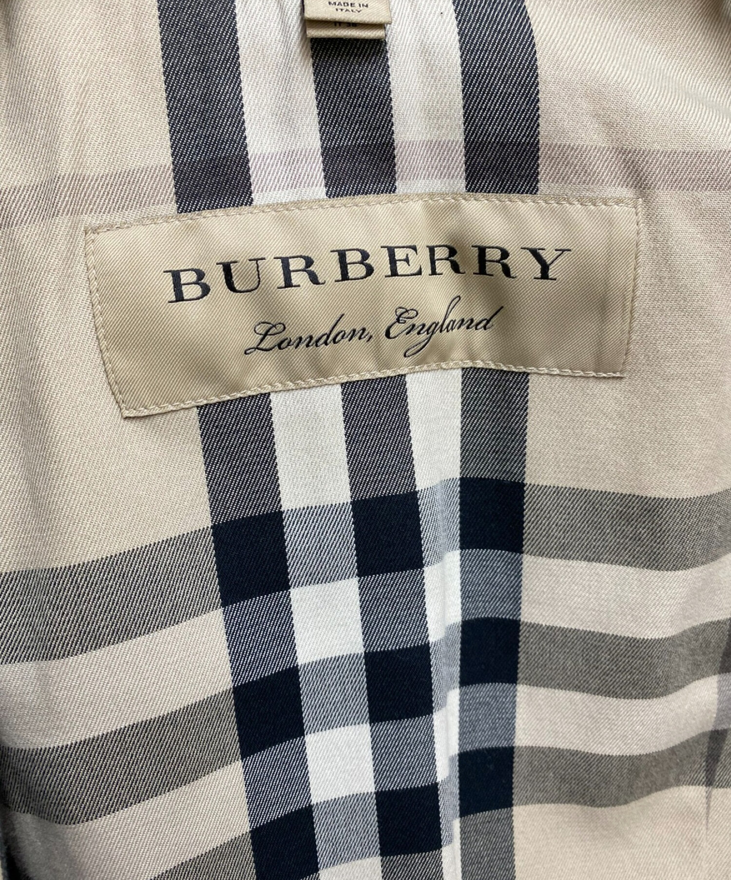 中古・古着通販】BURBERRY (バーバリー) パイソン柄トレンチコート