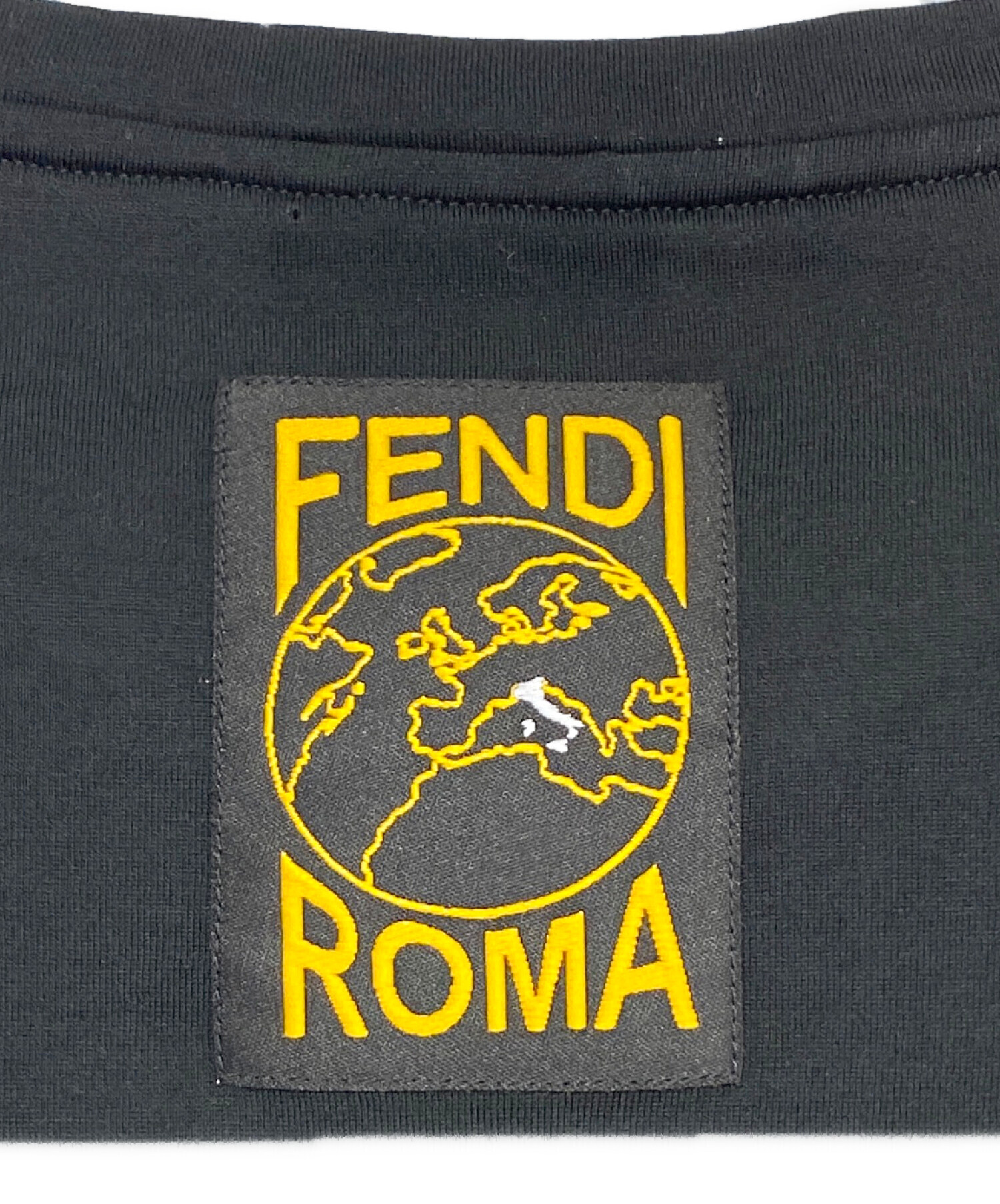FENDI メッシュ Tシャツ XXXL FENDI】フェンディ『メッシュ FFロゴ 半袖Tシャツ sizeXS』FAF532 A78M