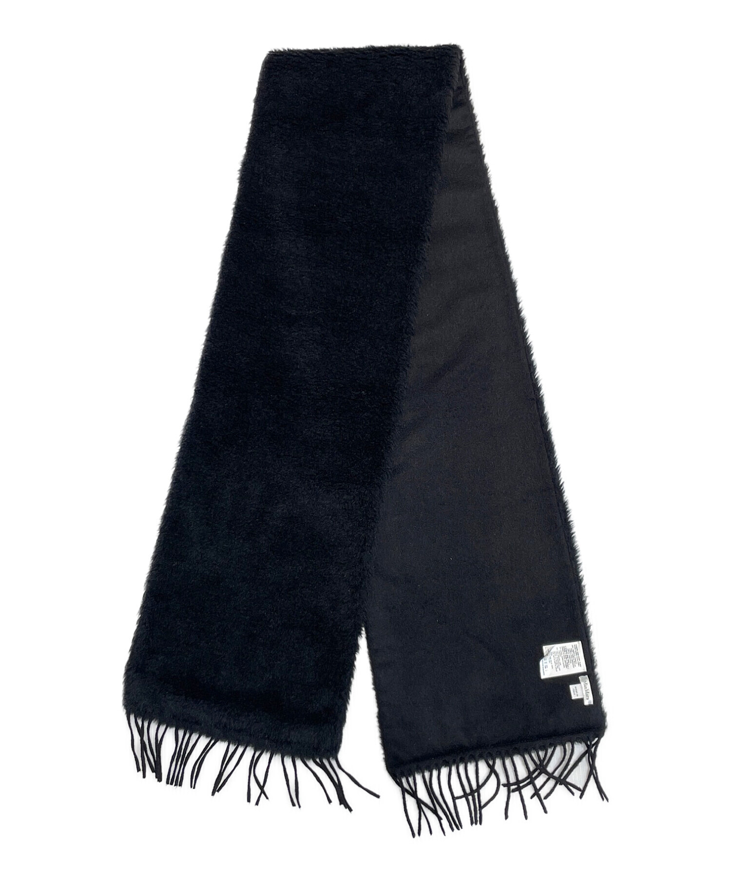 中古・古着通販】MaxMara (マックスマーラ) キャメルロングマフラー  