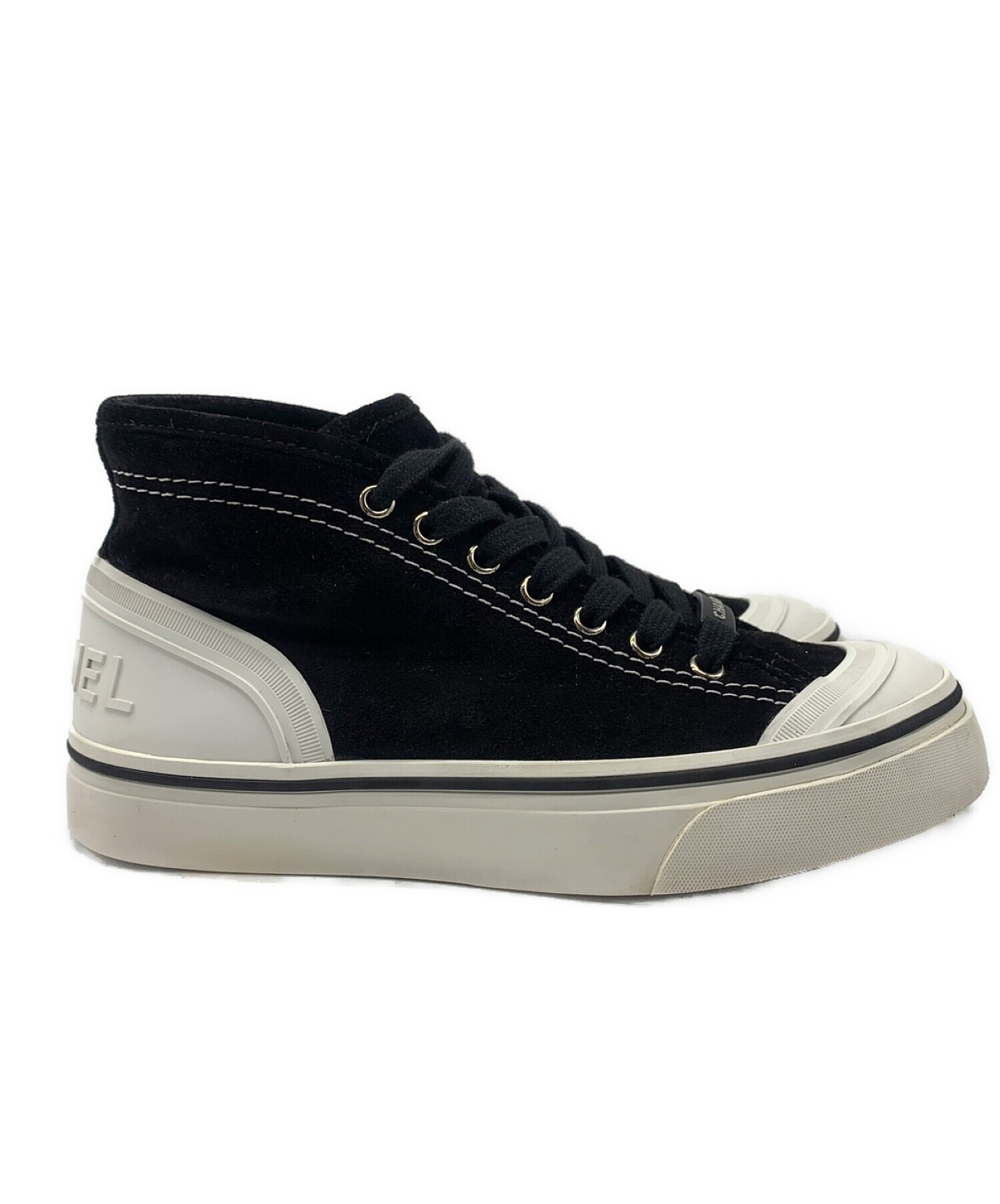 CHANEL ブラックハイカットスニーカー サイドジッパー付き 楽天市場】【最大3万円割引クーポン】【SALE】【名古屋】【CHANEL