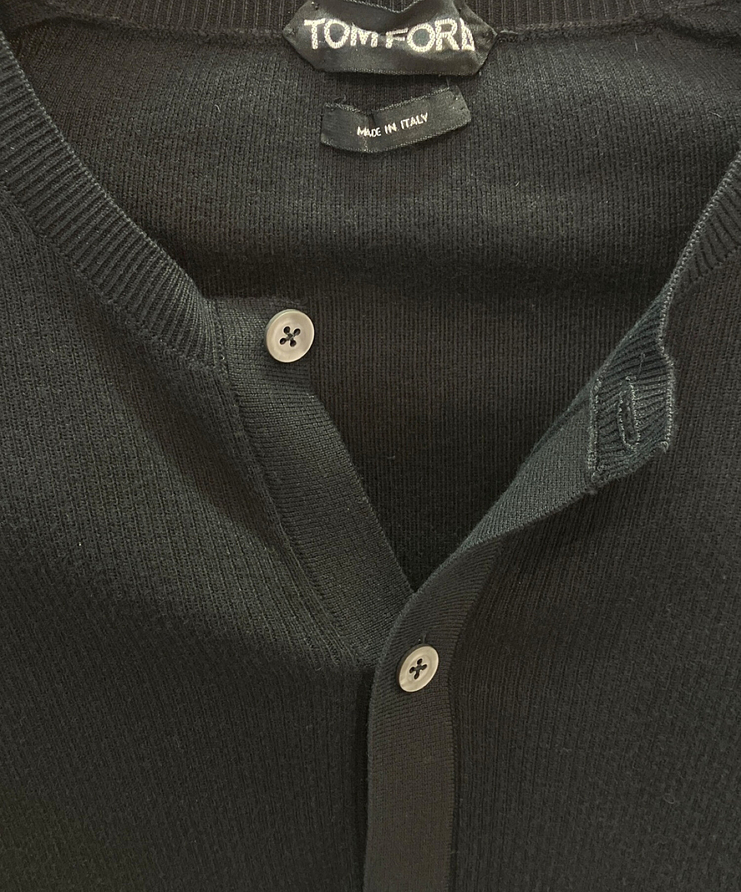 中古・古着通販】TOM FORD (トムフォード) ヘンリーネックカットソー 