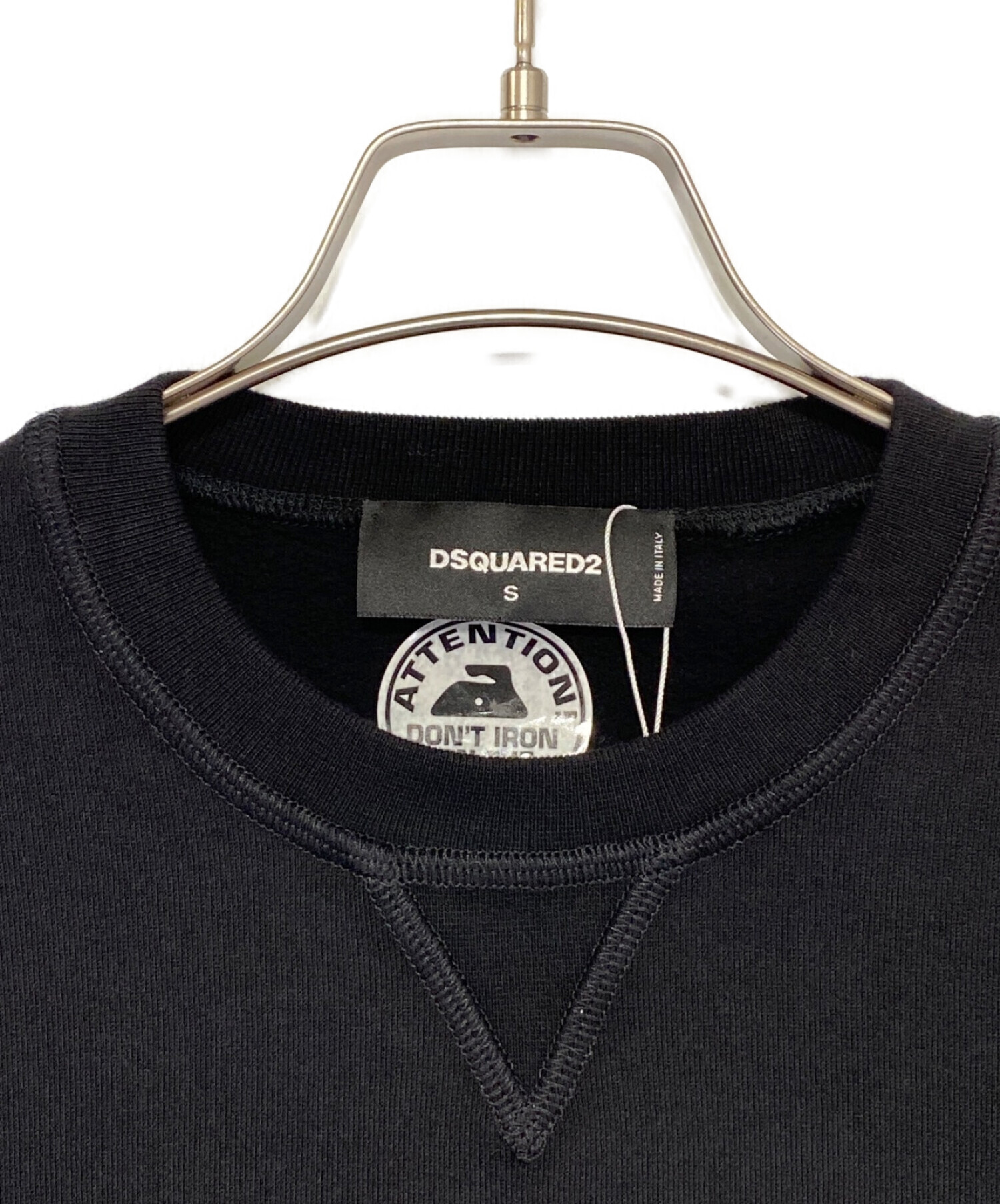 中古・古着通販】DSQUARED2 (ディースクエアード) クルーネックロゴ 