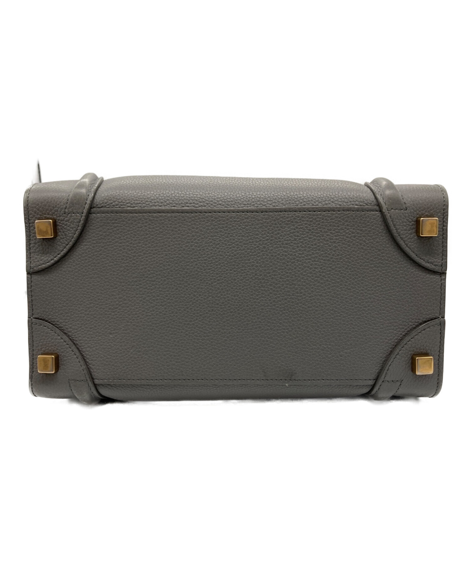 中古・古着通販】CELINE (セリーヌ) ラゲージ マイクロ グレー サイズ