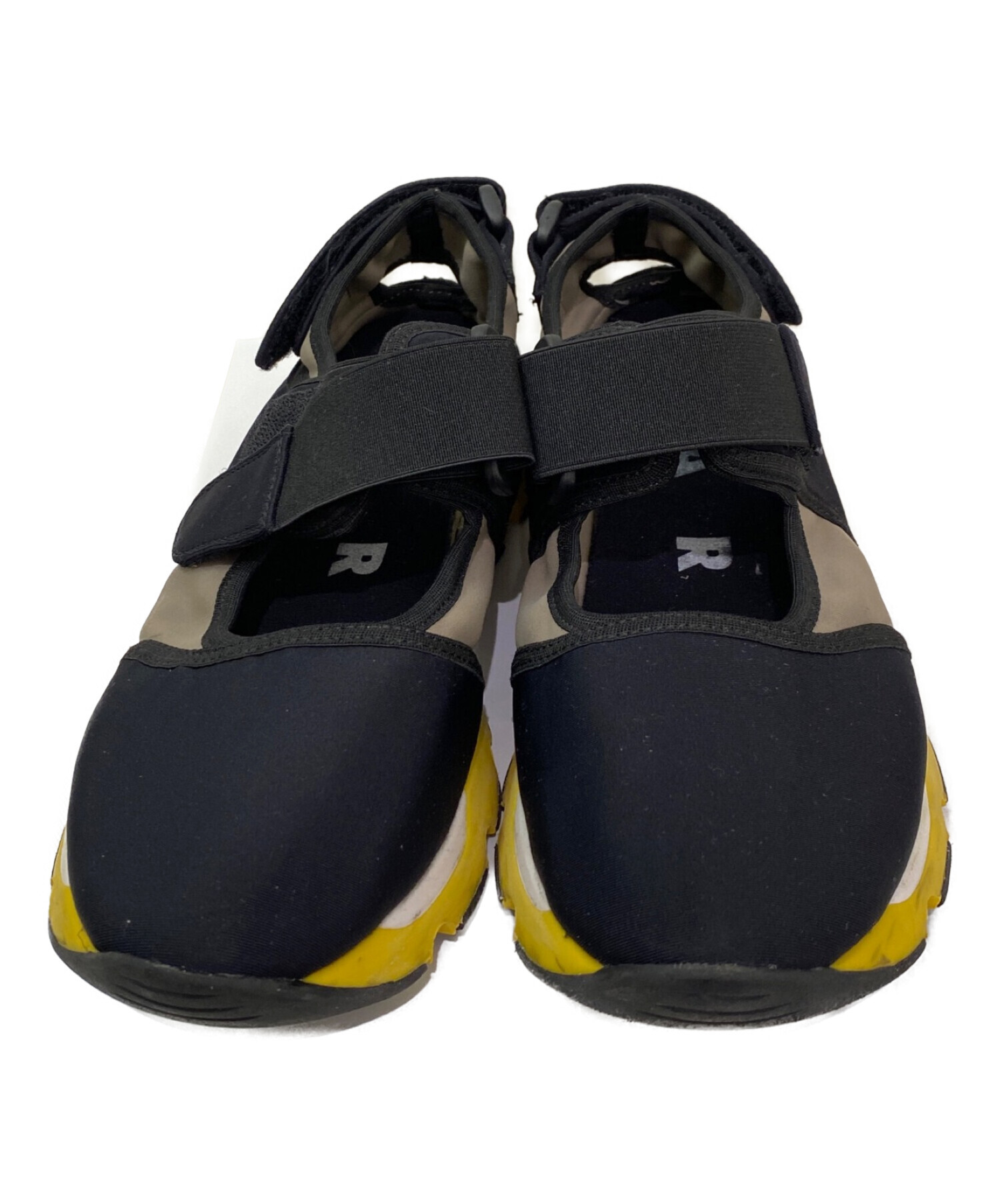 MARNI マルニ サテンベルクロスニーカー 黒 37 中古・古着通販】MARNI (マルニ) ベルクロスニーカー ブラック