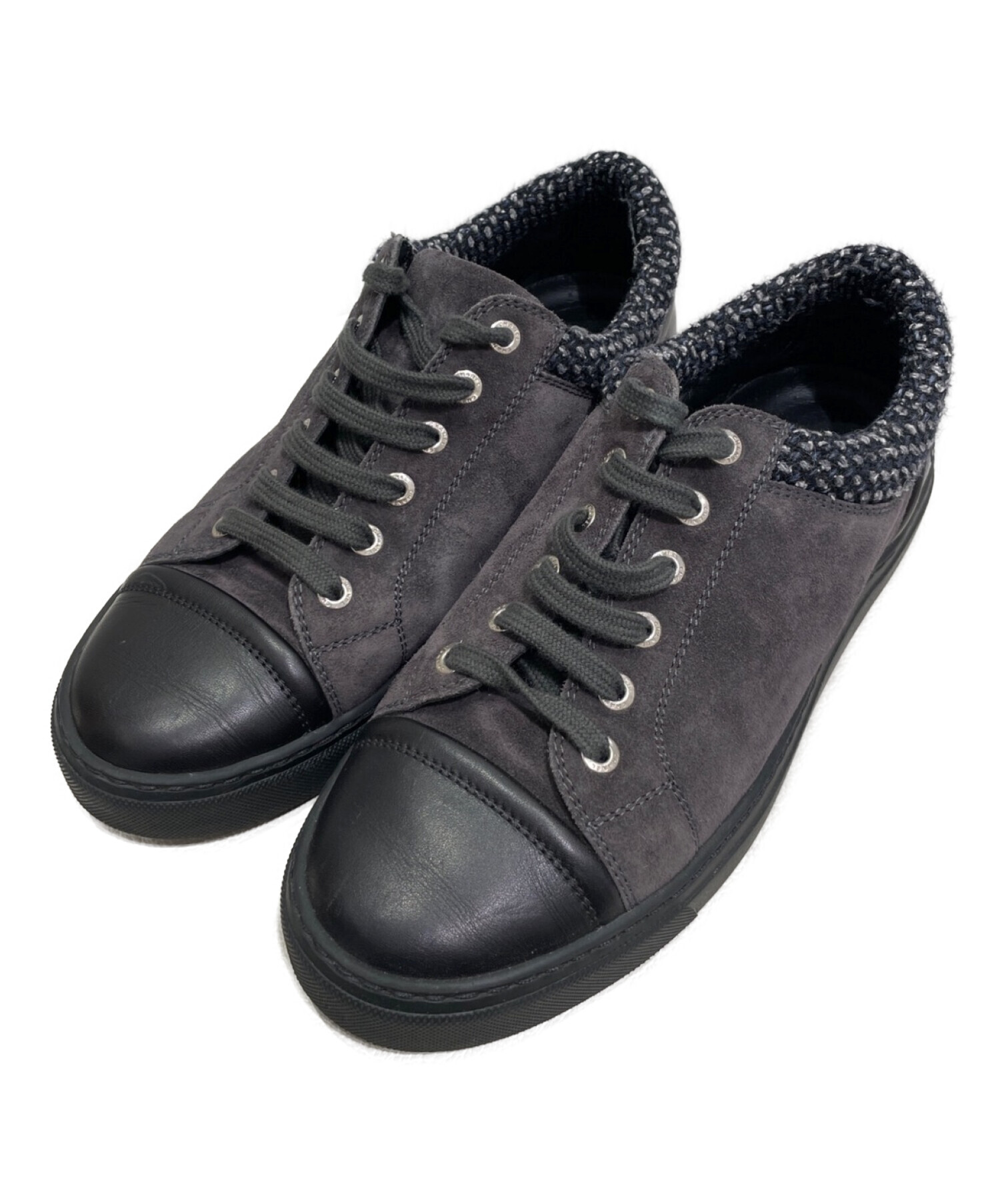 中古・古着通販】CHANEL (シャネル) ヒールツイードスウェード