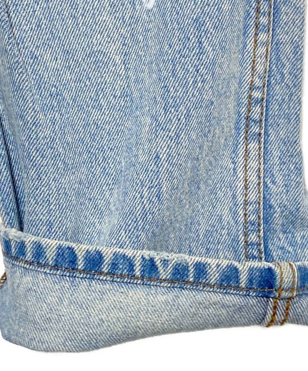 中古・古着通販】GUCCI (グッチ) Loved Embroidered Jeans スカイ