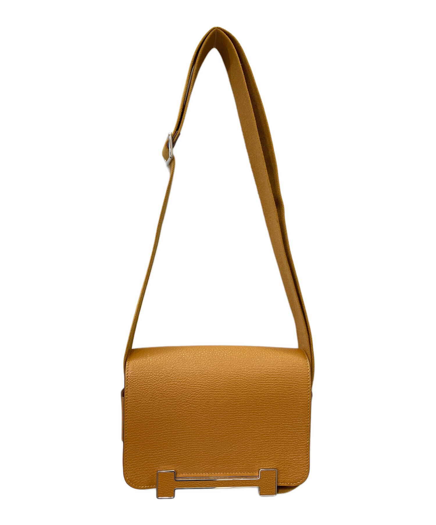 中古・古着通販】HERMES (エルメス) ゲタ/シルバー金具/シェーブル 