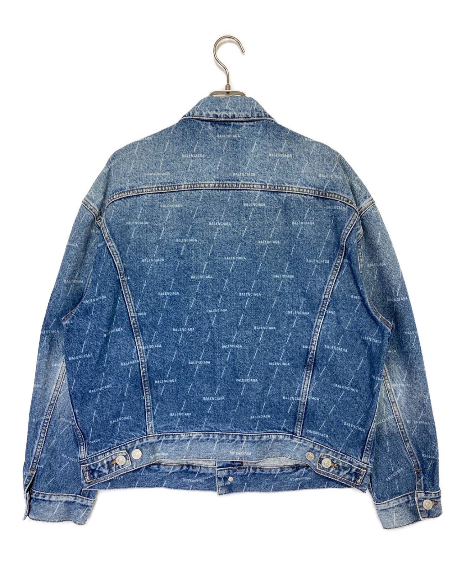 中古・古着通販】BALENCIAGA (バレンシアガ) LARGE FIT JACKET ロゴ 