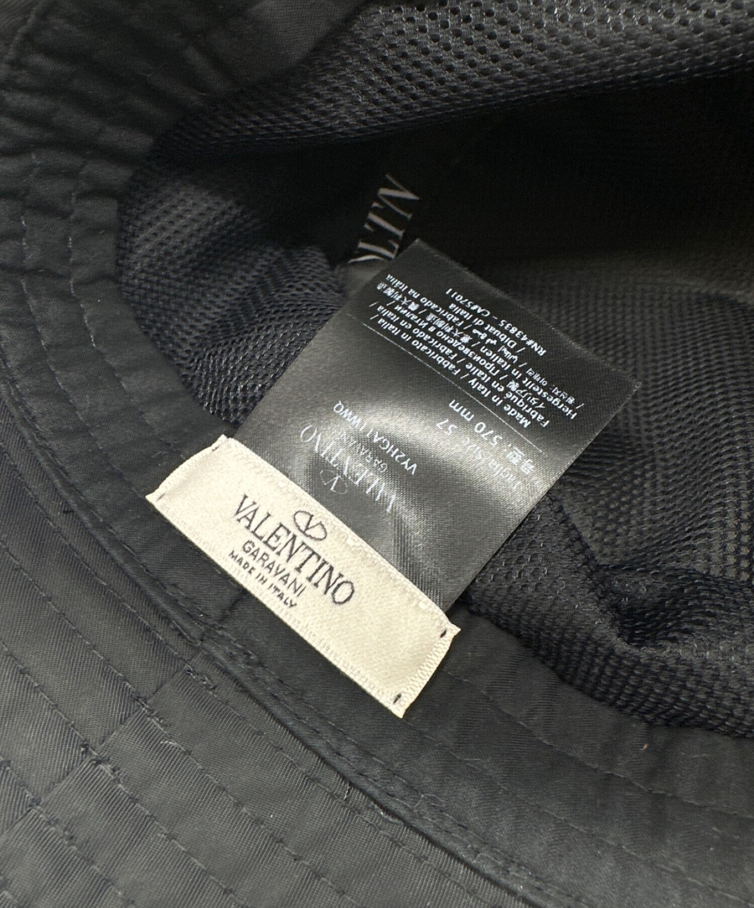中古・古着通販】VALENTINO (ヴァレンティノ) ロゴバケットハット