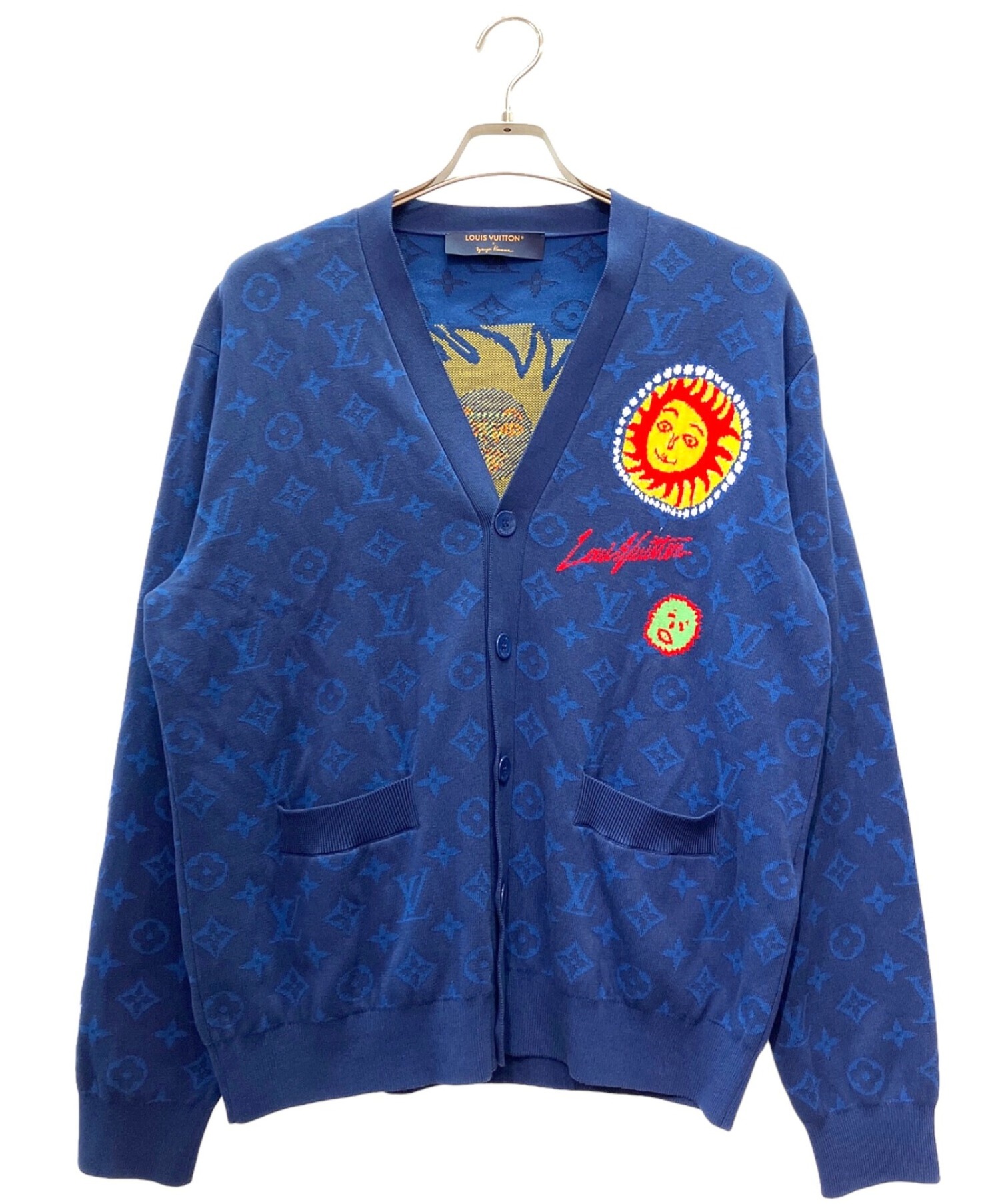 【入手困難】 LOUIS VITTON ルイヴィトン カーディガン ニット　美品 中古・古着通販】LOUIS VUITTON (ルイ ヴィトン) 草間 彌生 モノグラム