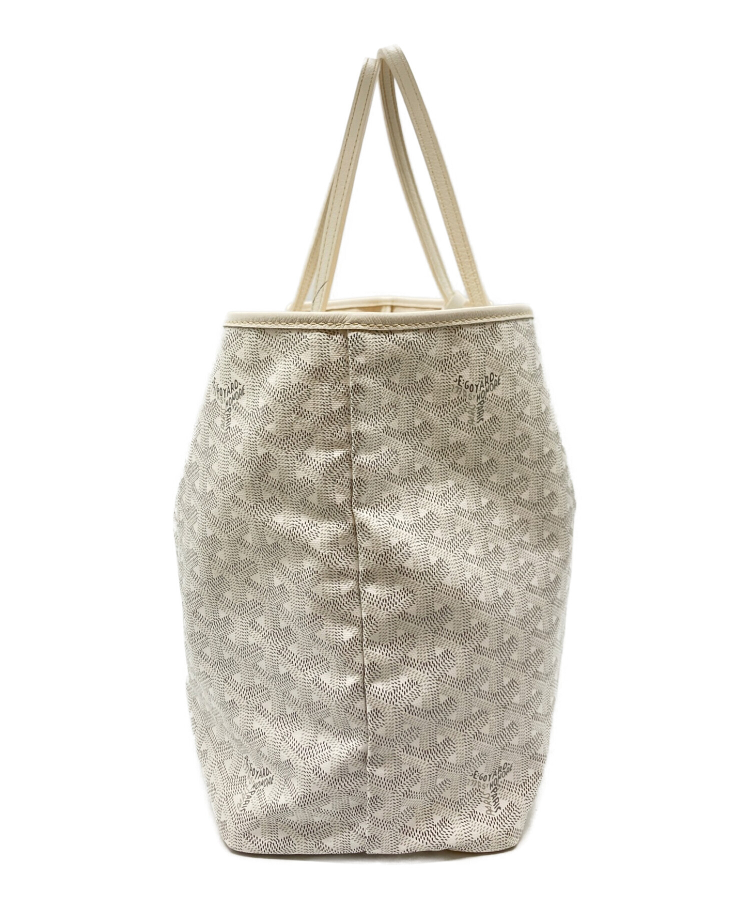中古・古着通販】GOYARD (ゴヤール) サンルイPM ホワイト サイズ:PM 