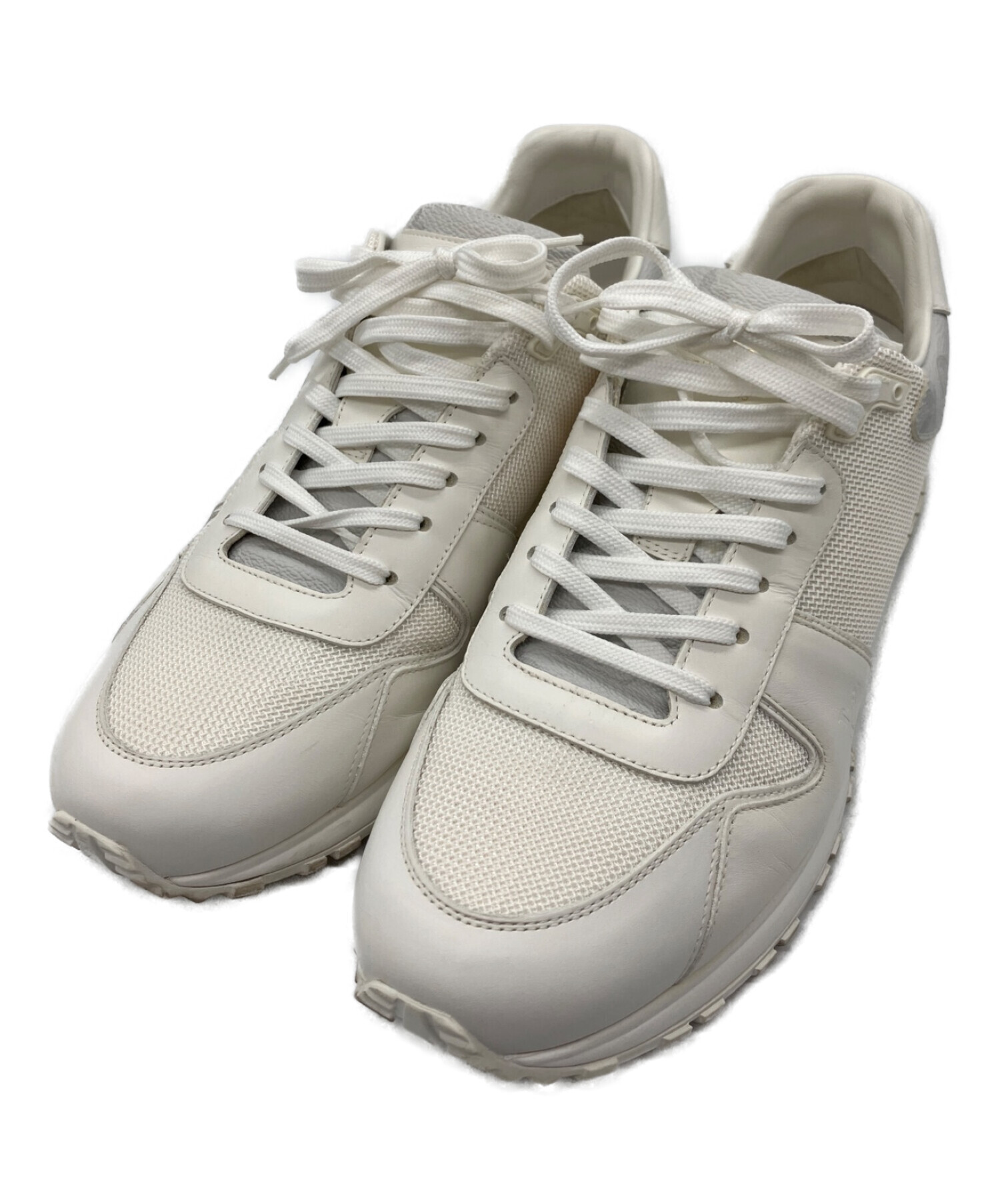 未使用 LOUIS VUITTON スニーカー ランアウェイ・ライン ホワイト 中古・古着通販】LOUIS VUITTON (ルイ ヴィトン) ランアウェイ・ライン