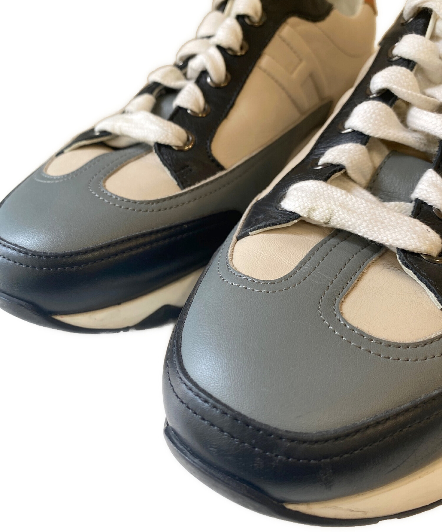 中古・古着通販】HERMES (エルメス) トレイルスニーカー ブラック