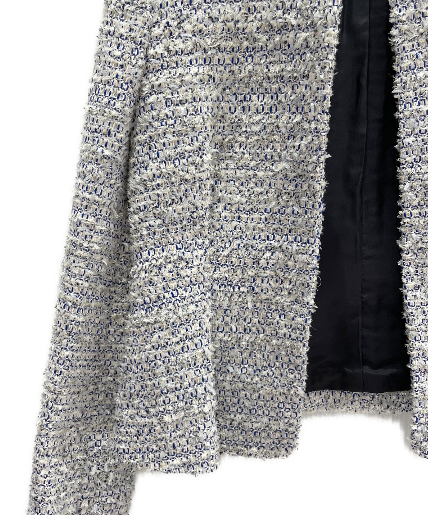 中古・古着通販】YOKO CHAN (ヨーコチャン) ツイードジャケット グレー