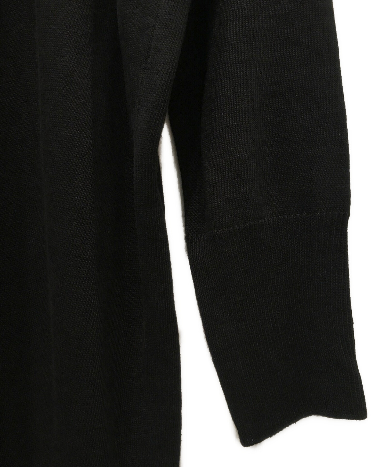 中古・古着通販】LOEWE (ロエベ) アナグラムニットワンピース ブラック